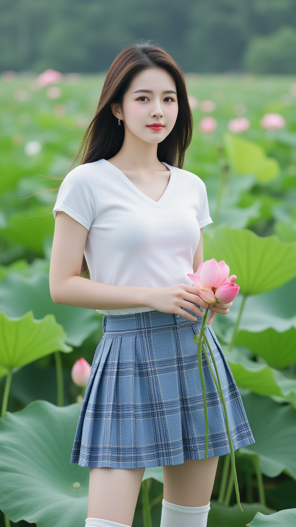 荷塘女孩