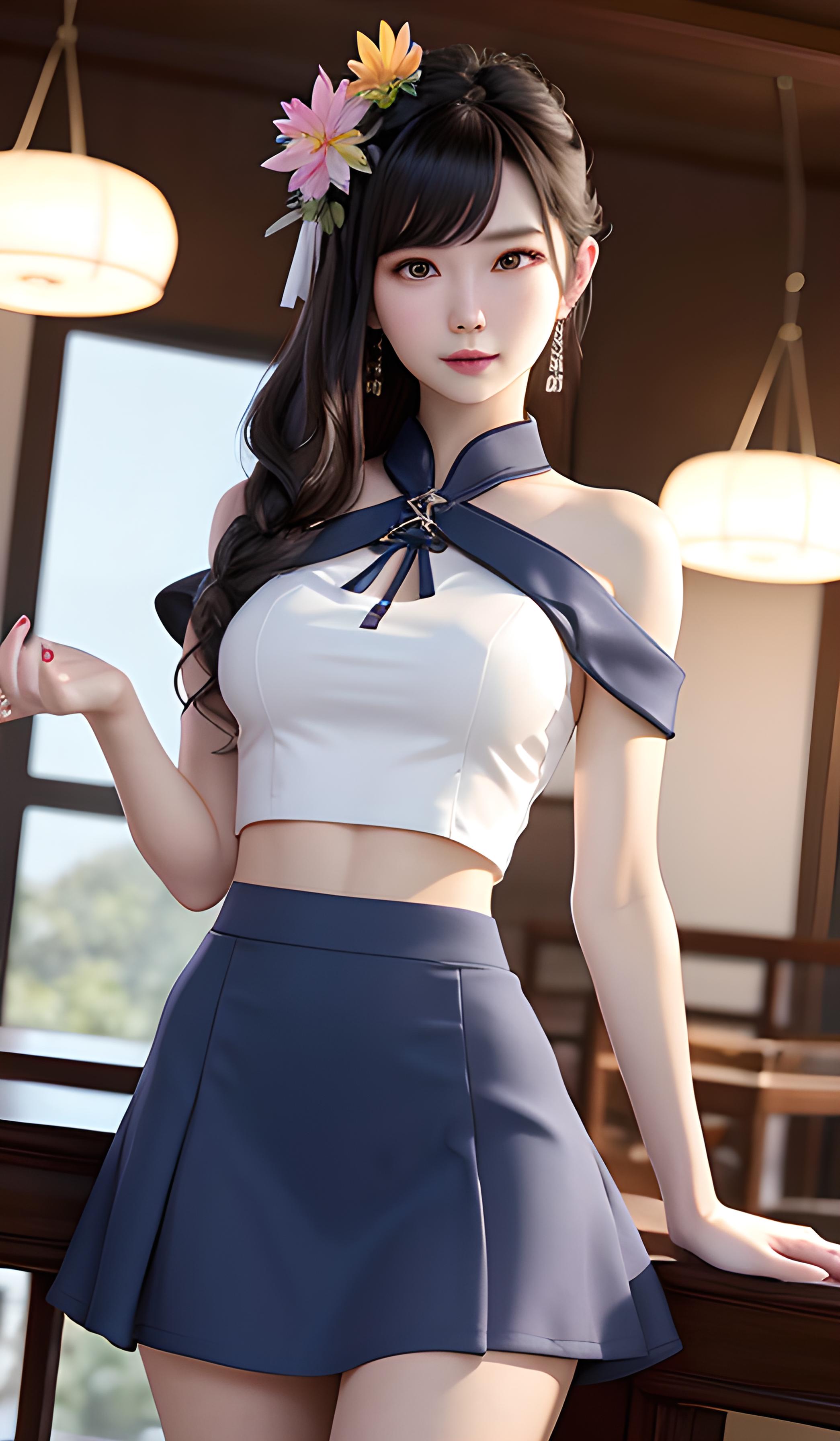 美女