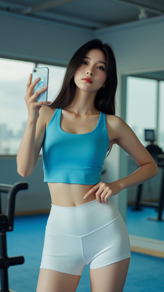 健身房女孩