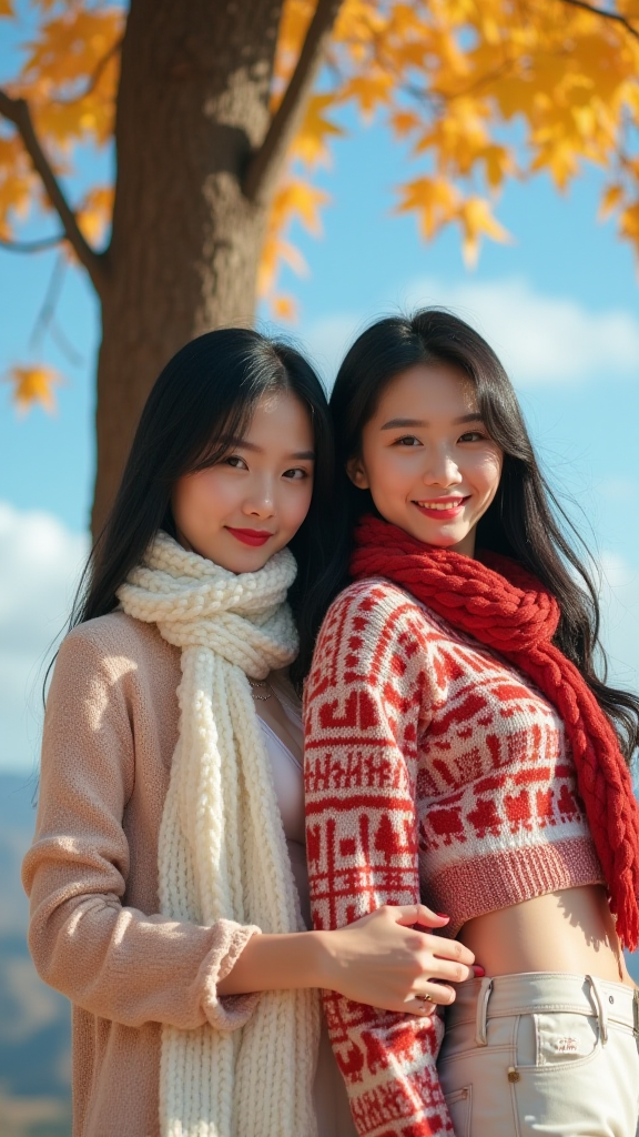 姐妹俩