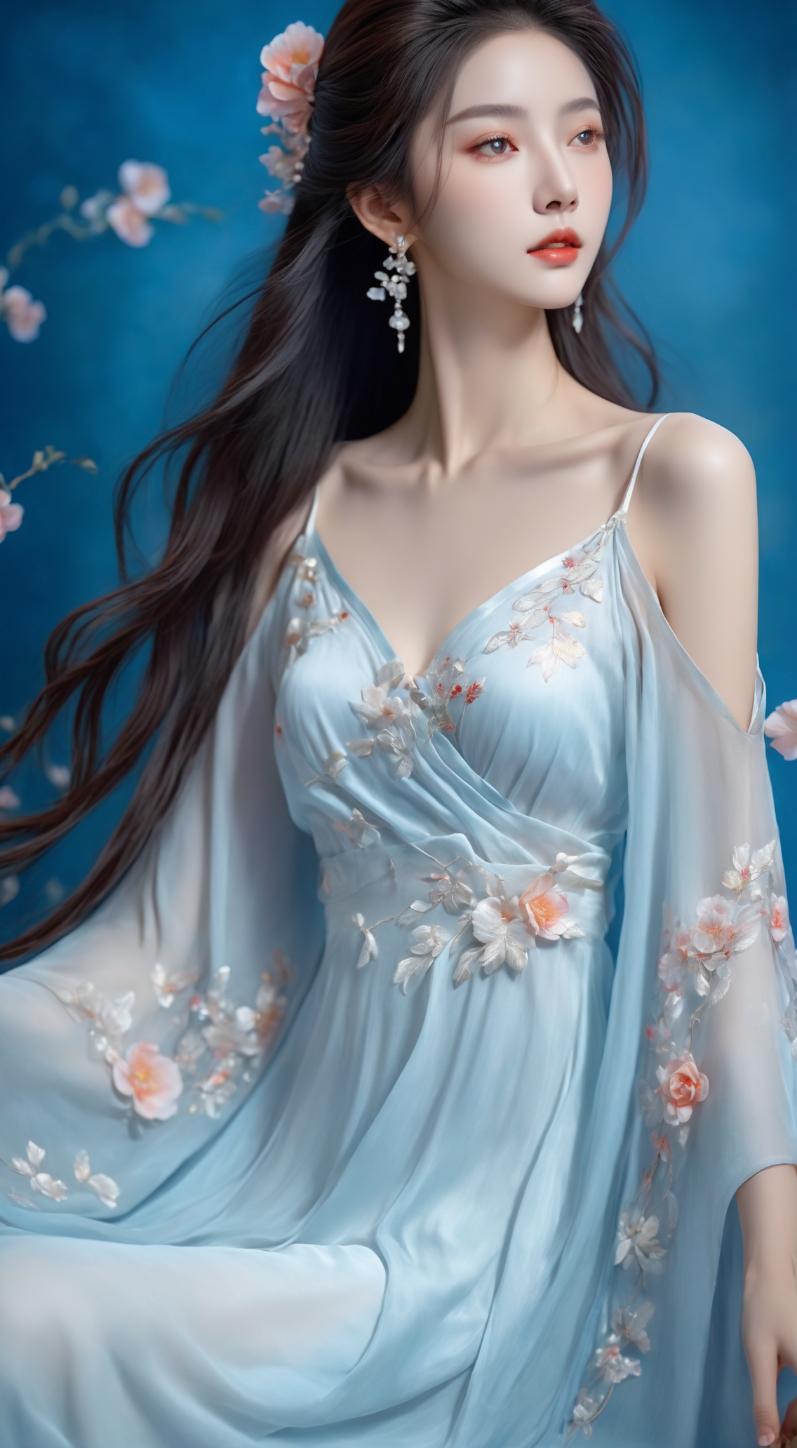 蓝玫瑰·古装汉服美女