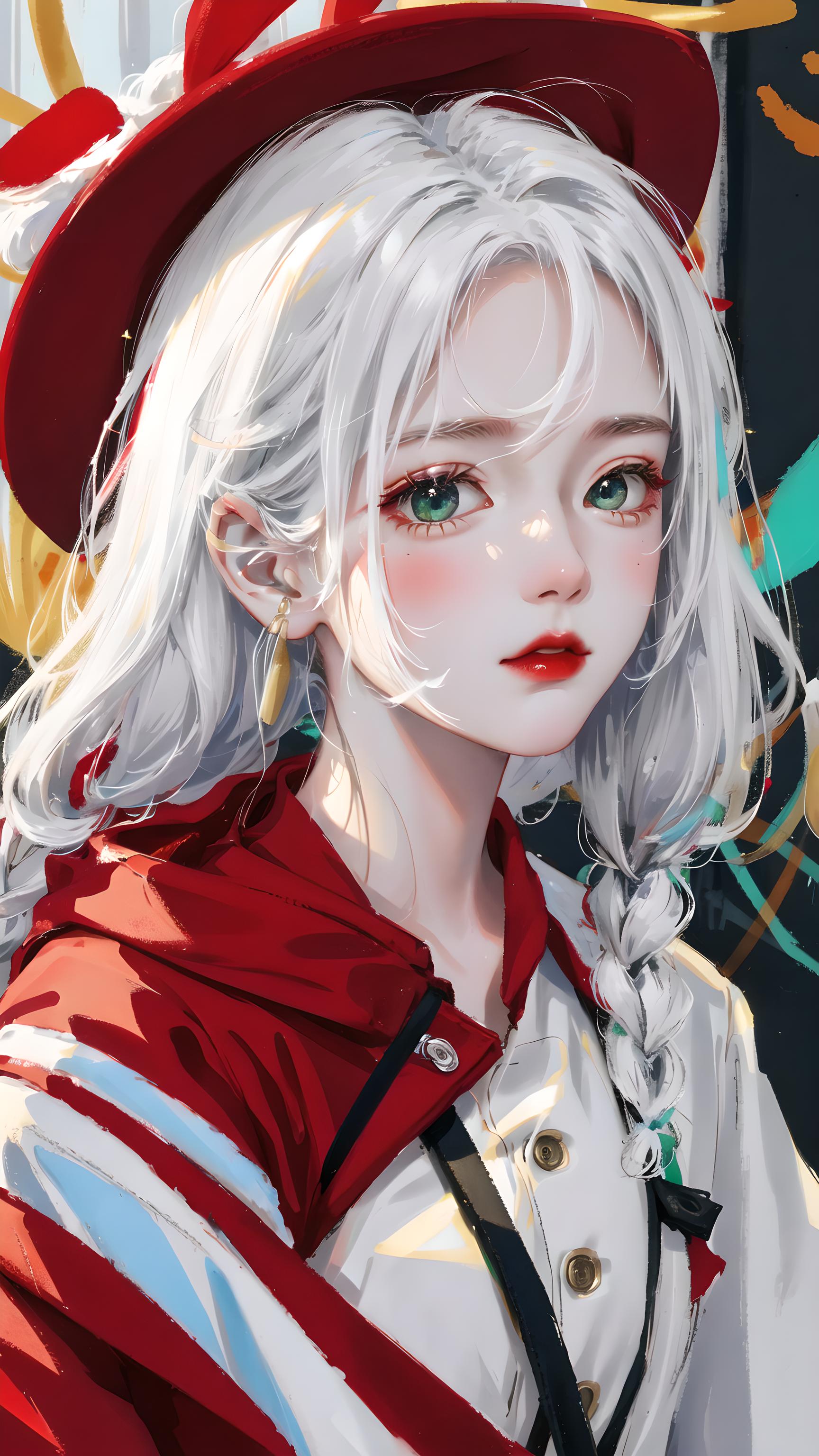 红衣少女