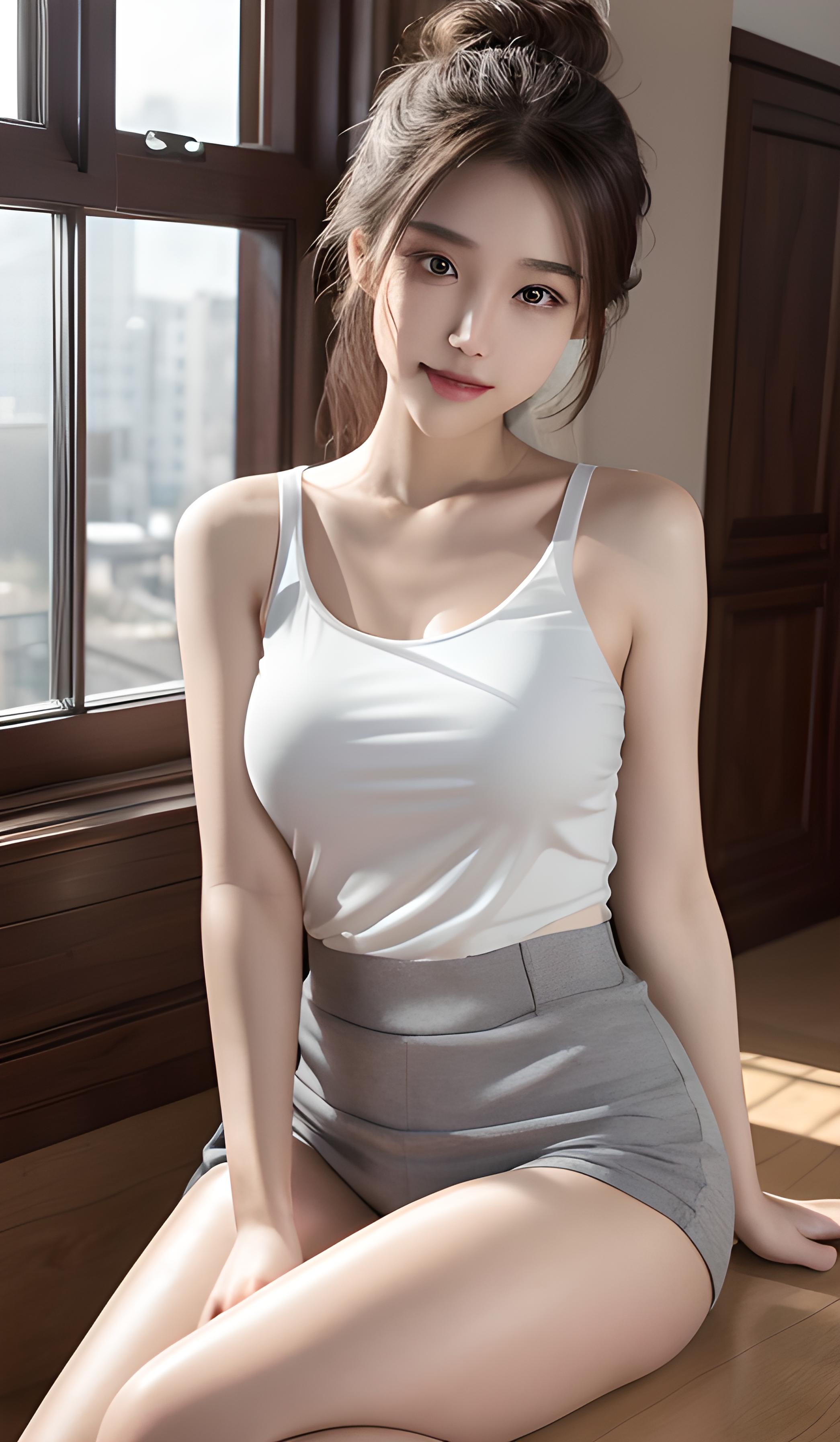 美女吗