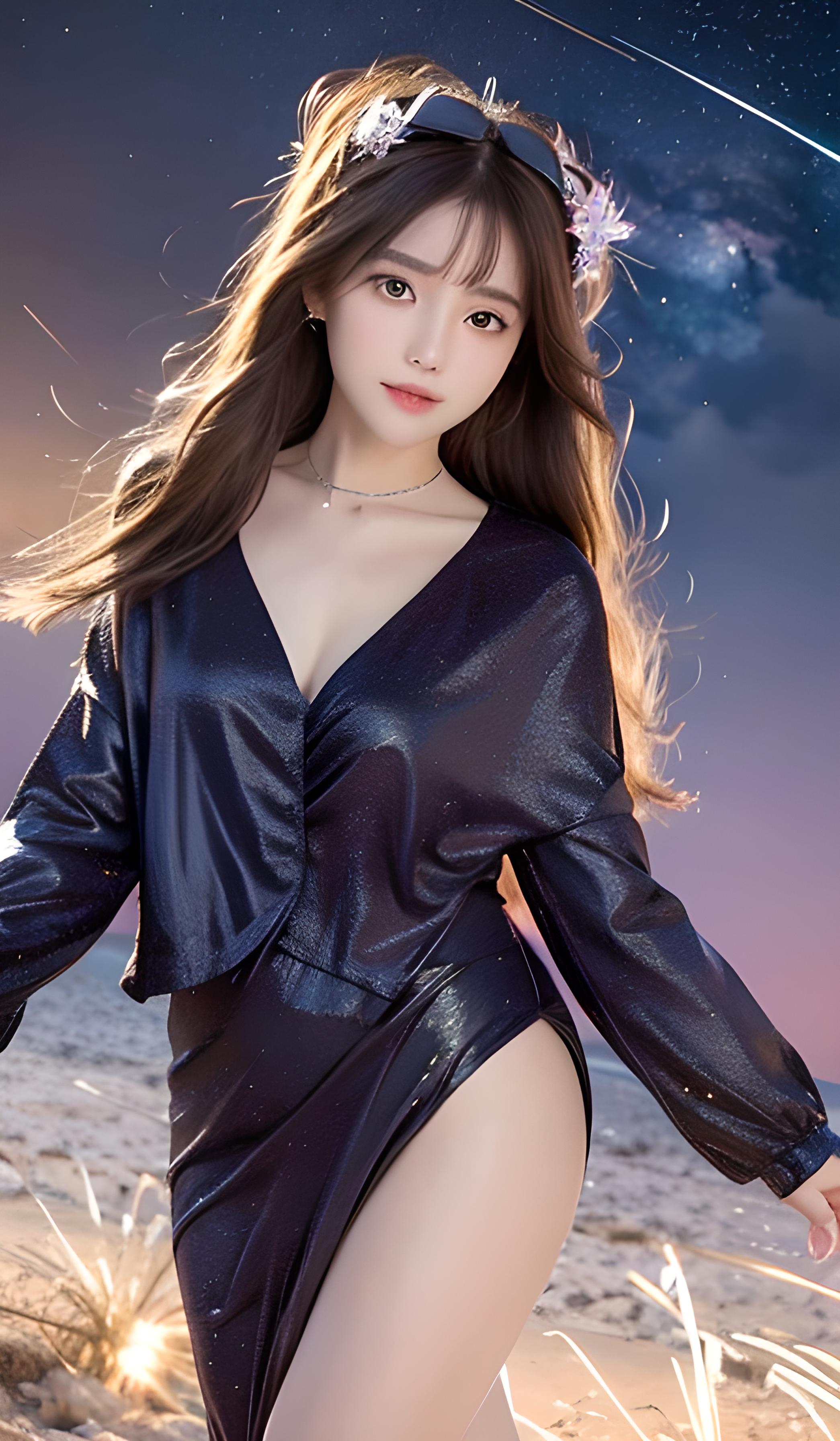 黑衣少女