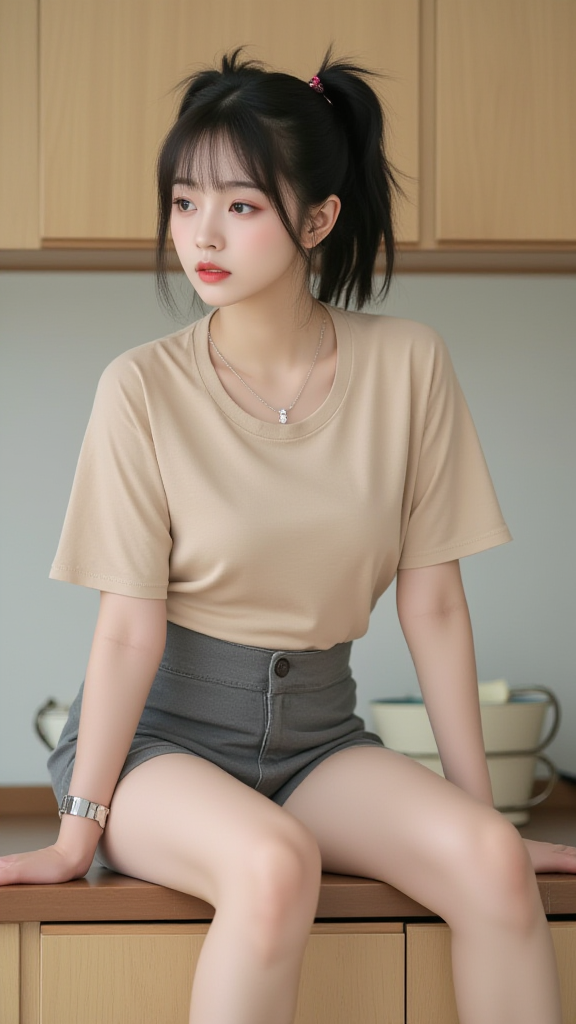 露肩女孩