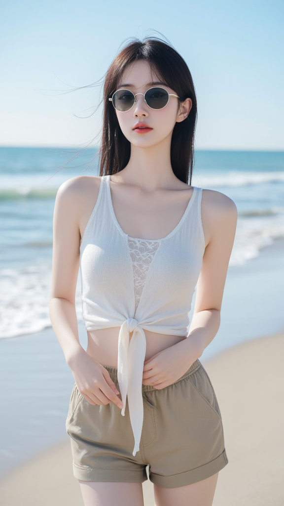 海边女孩
