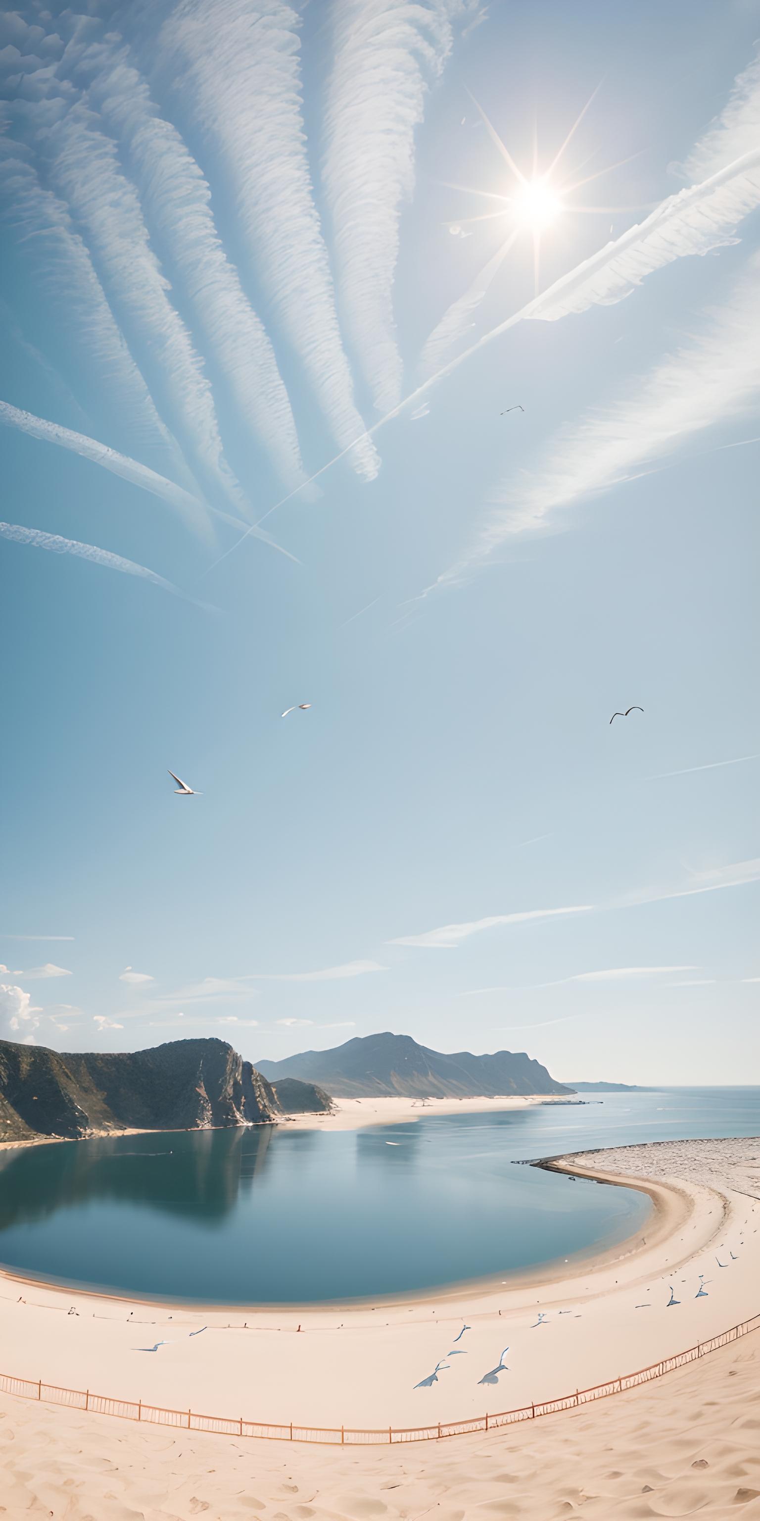 海滩