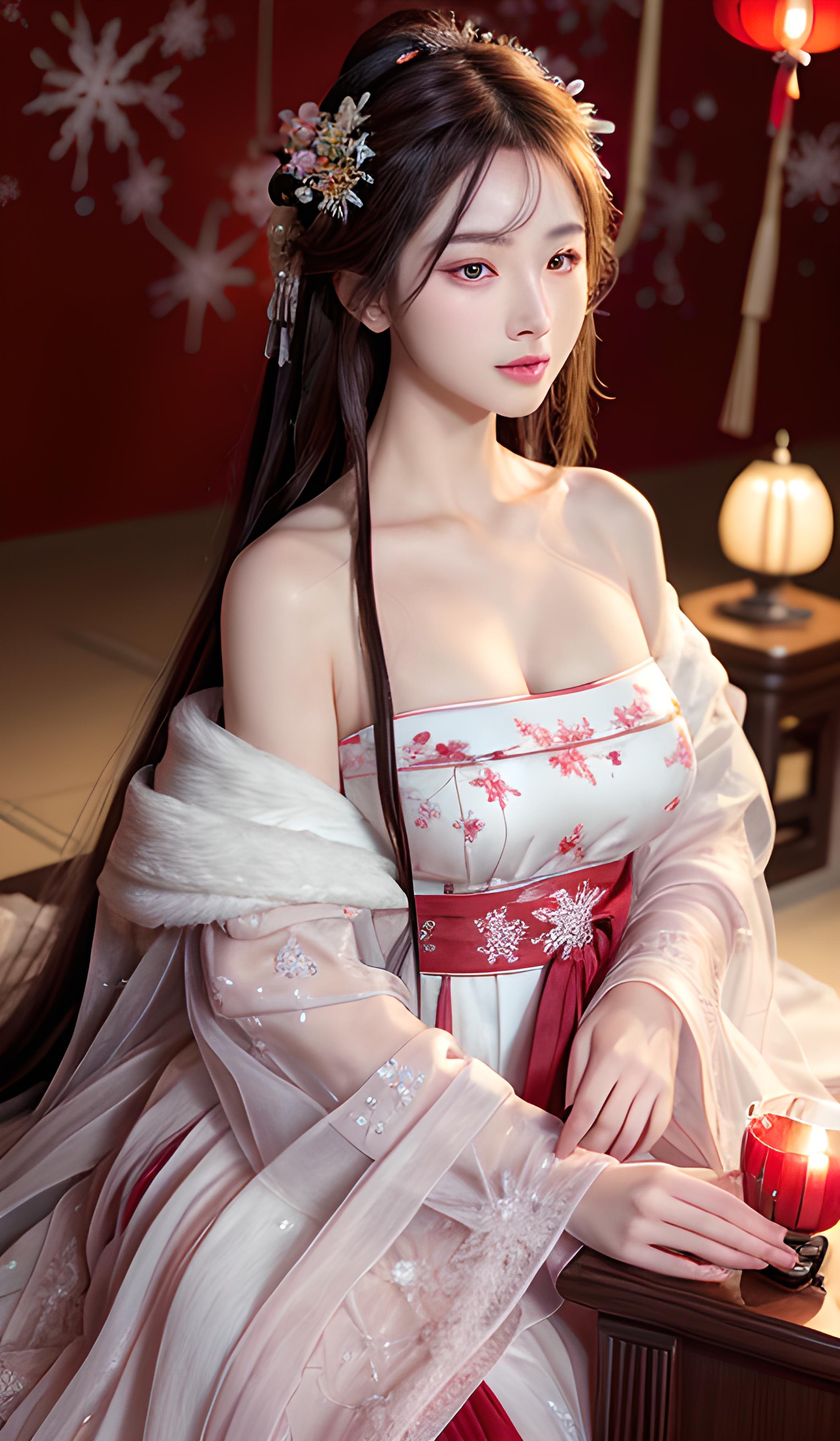 汉服美女？