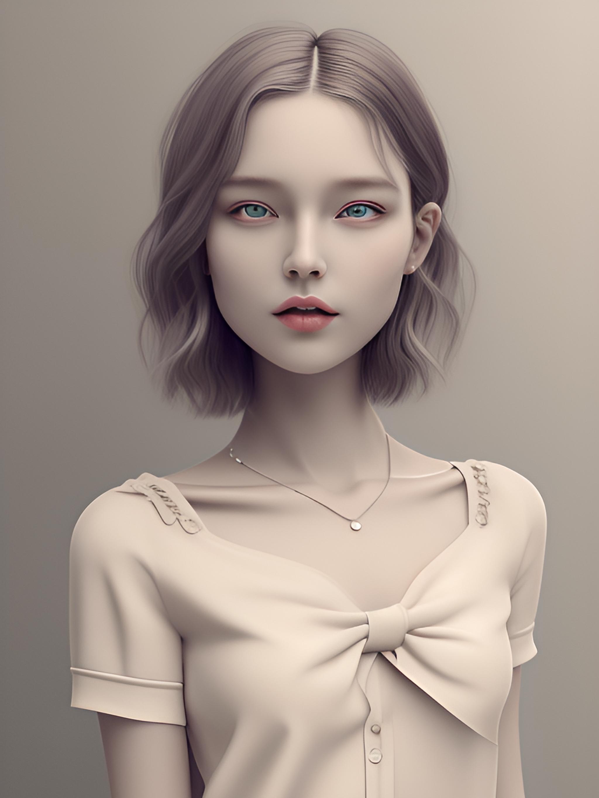 白化女孩
