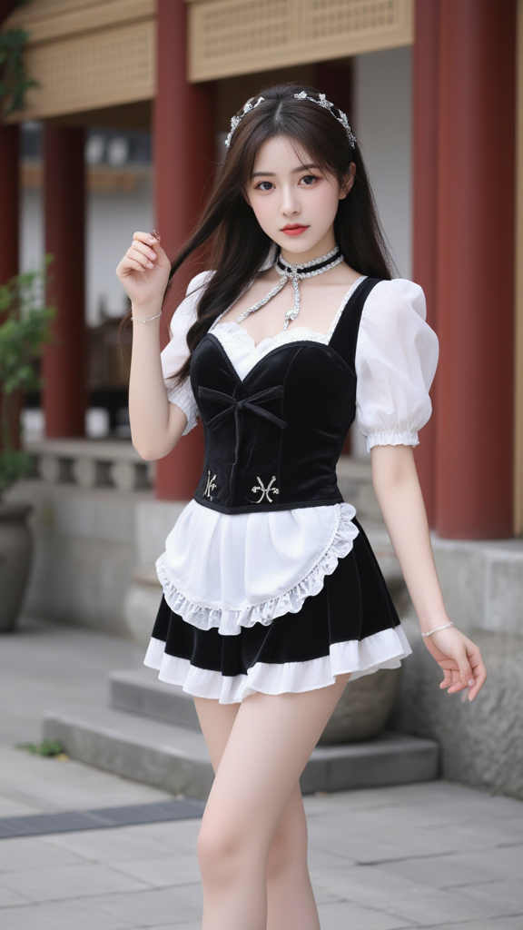 女仆装少女