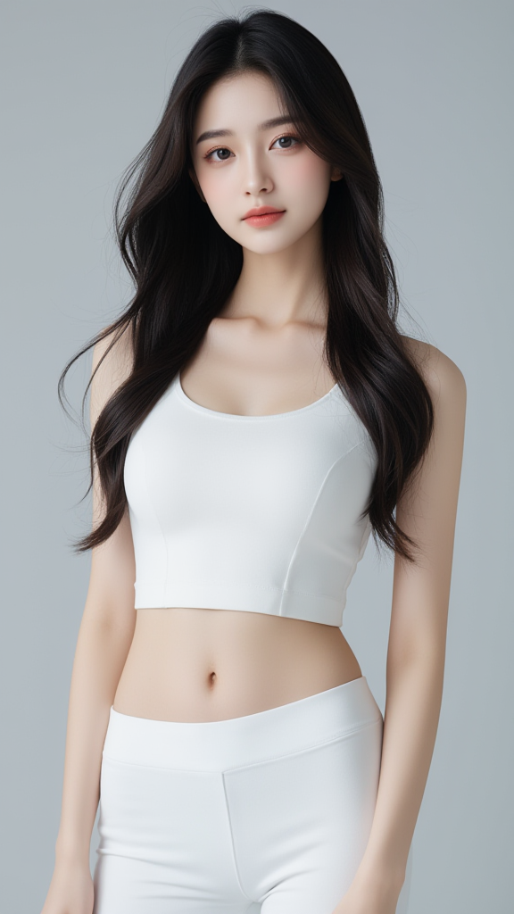 小肚腩女孩