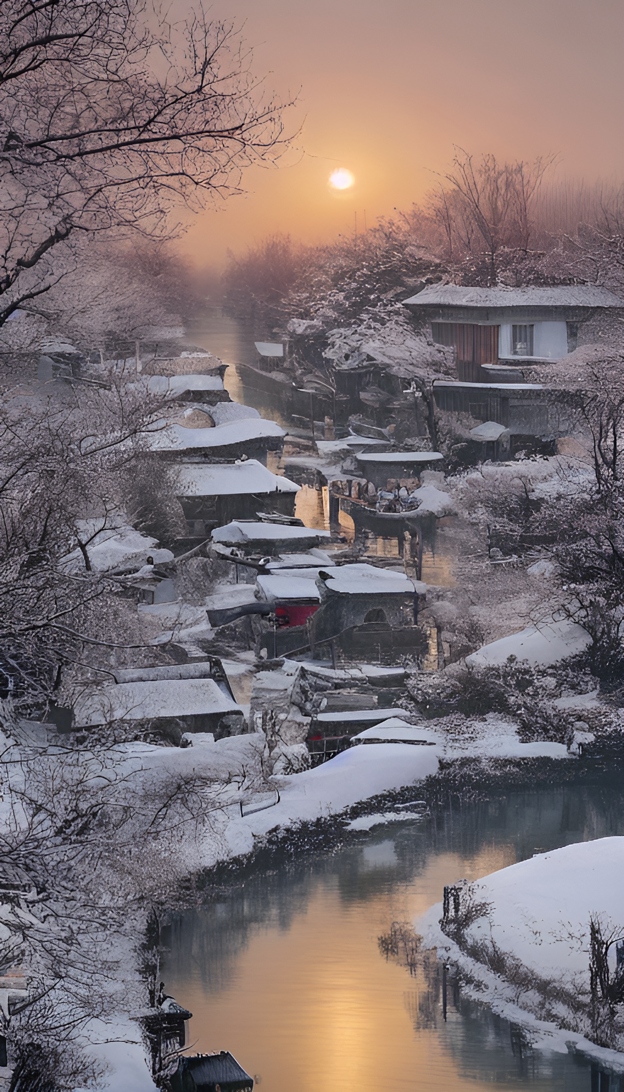 雪后阳光