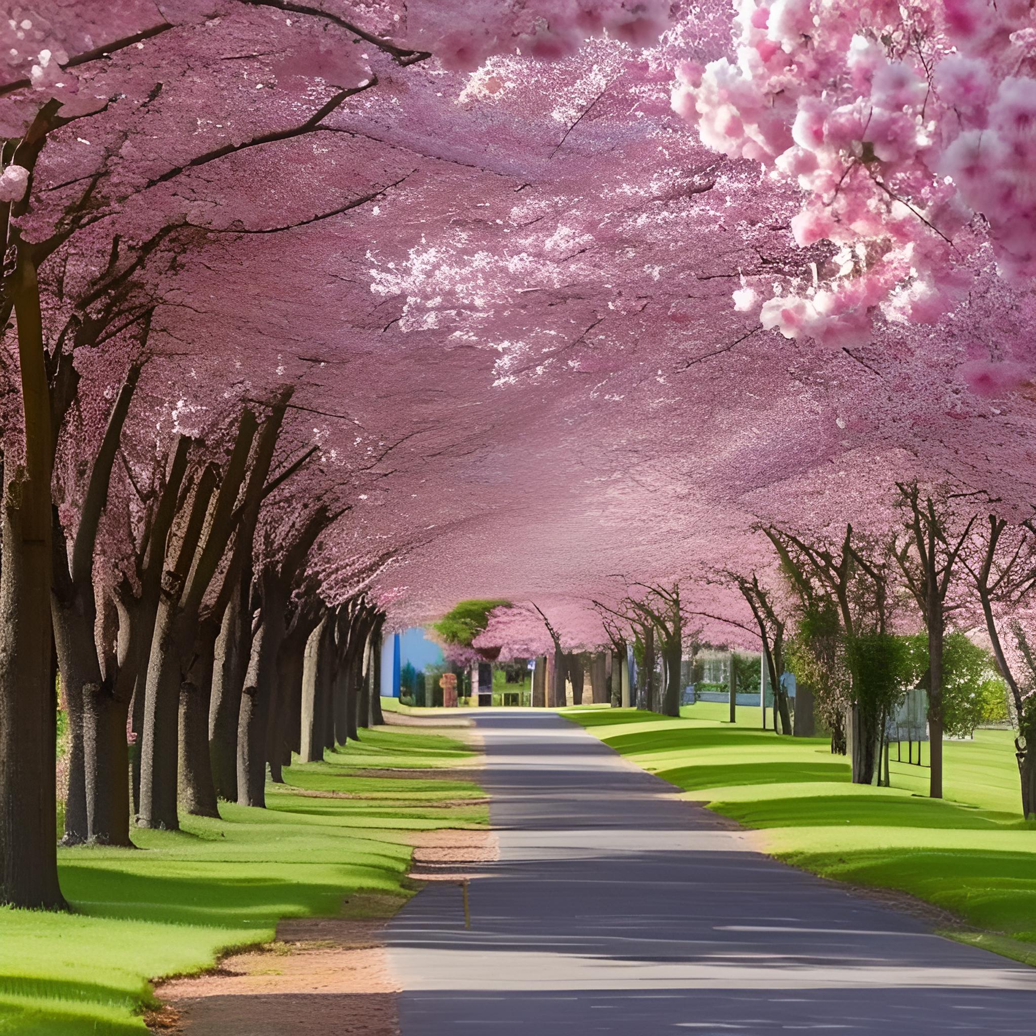 樱花隧道