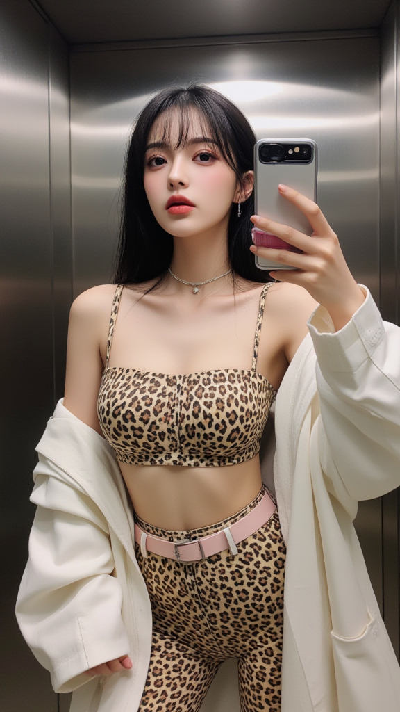 电梯里的女孩