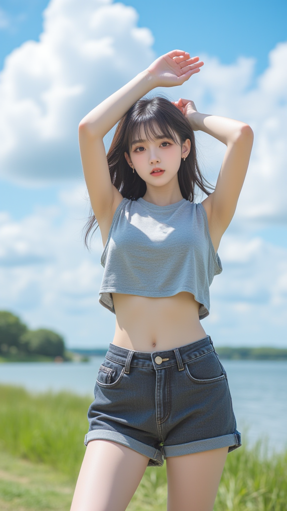 小蛮腰女孩