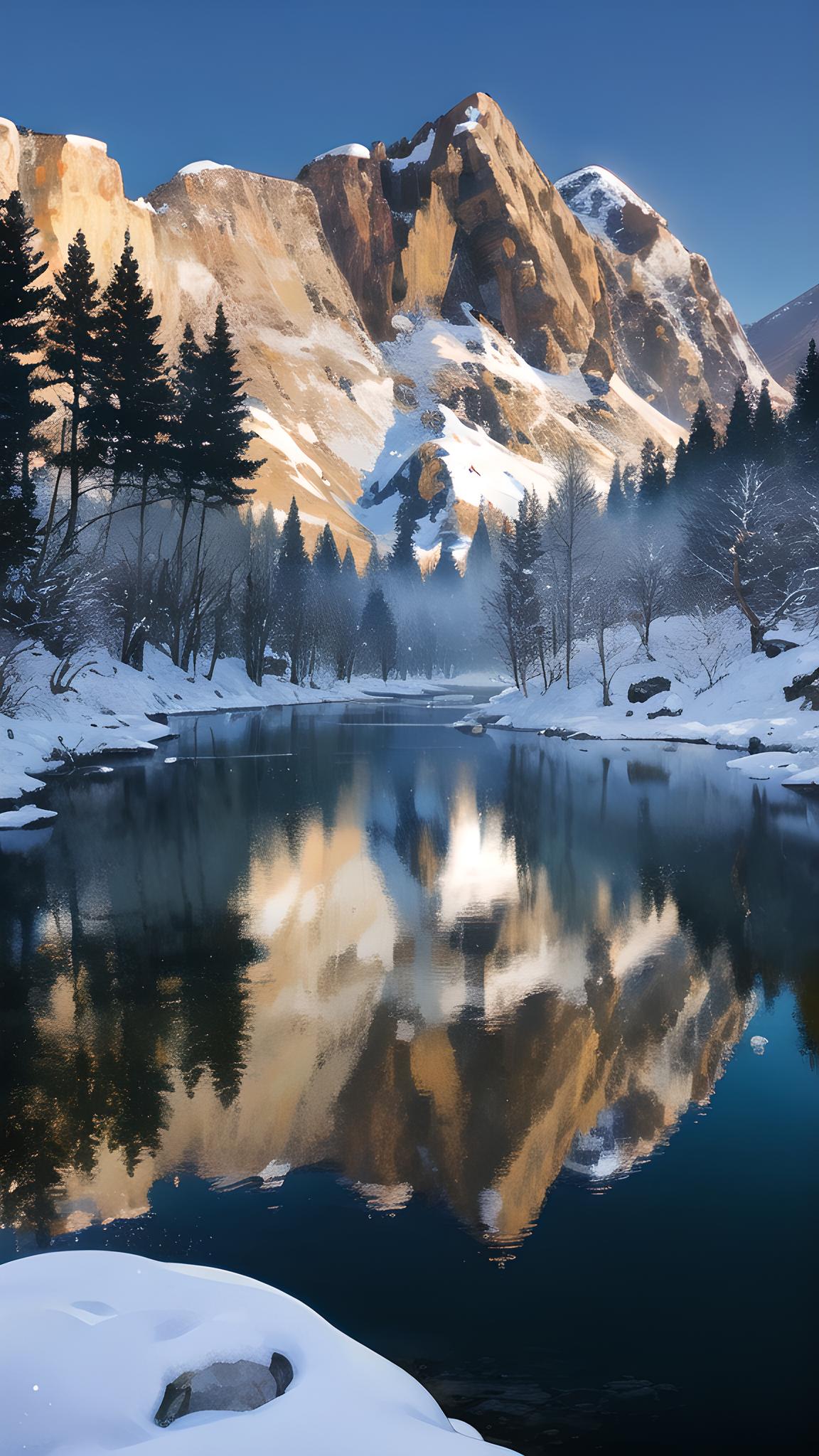 雪山脚下隐居