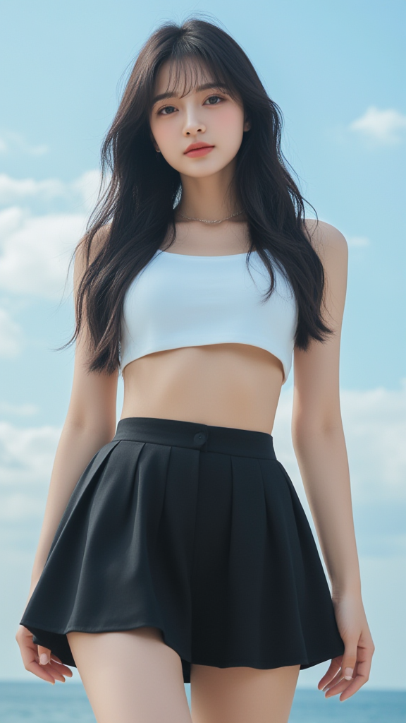海边女孩