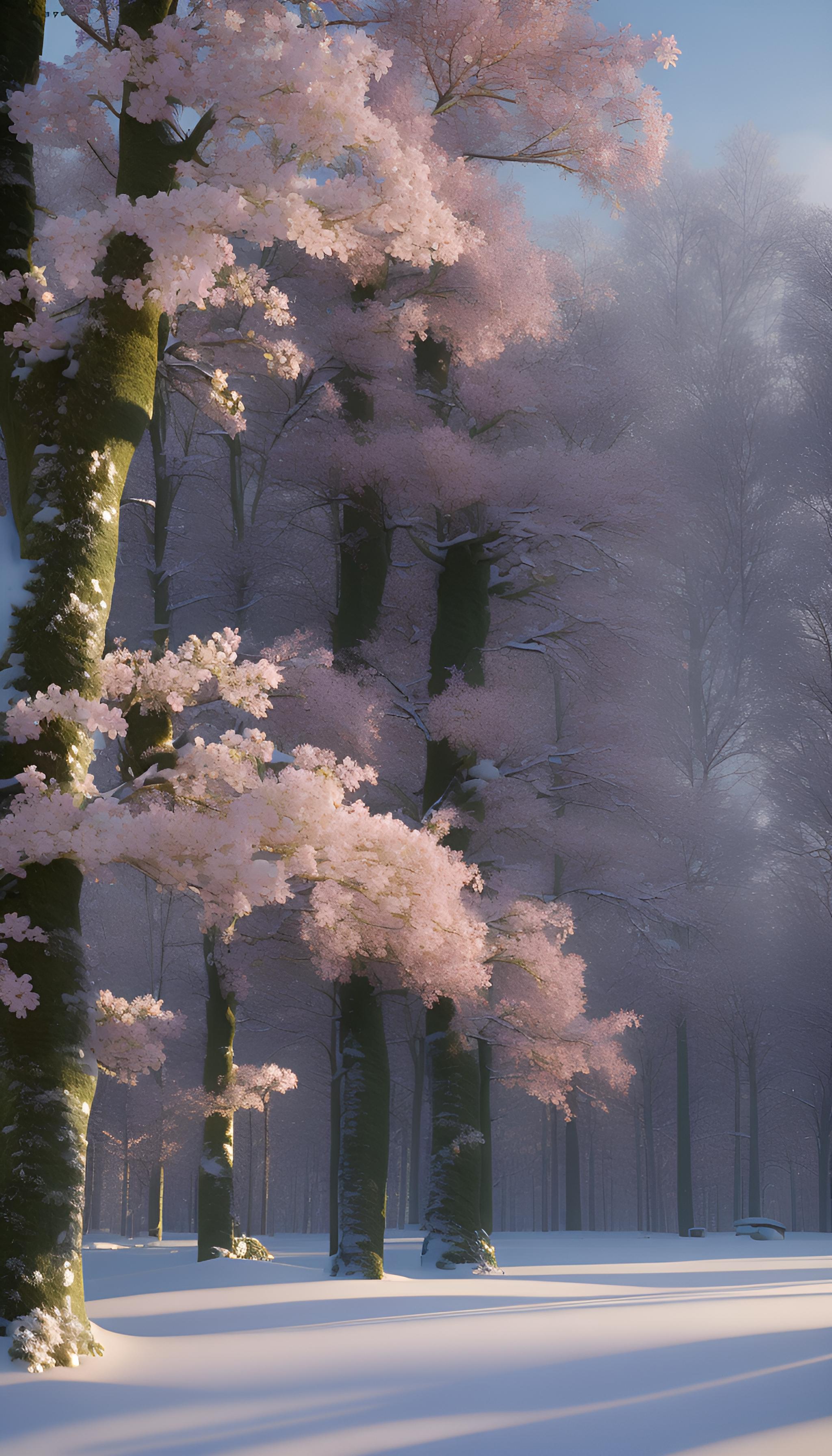 冬日雪景