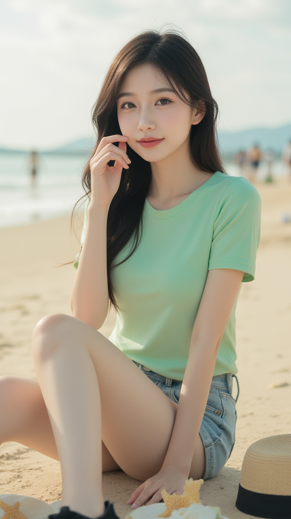沙滩女孩1