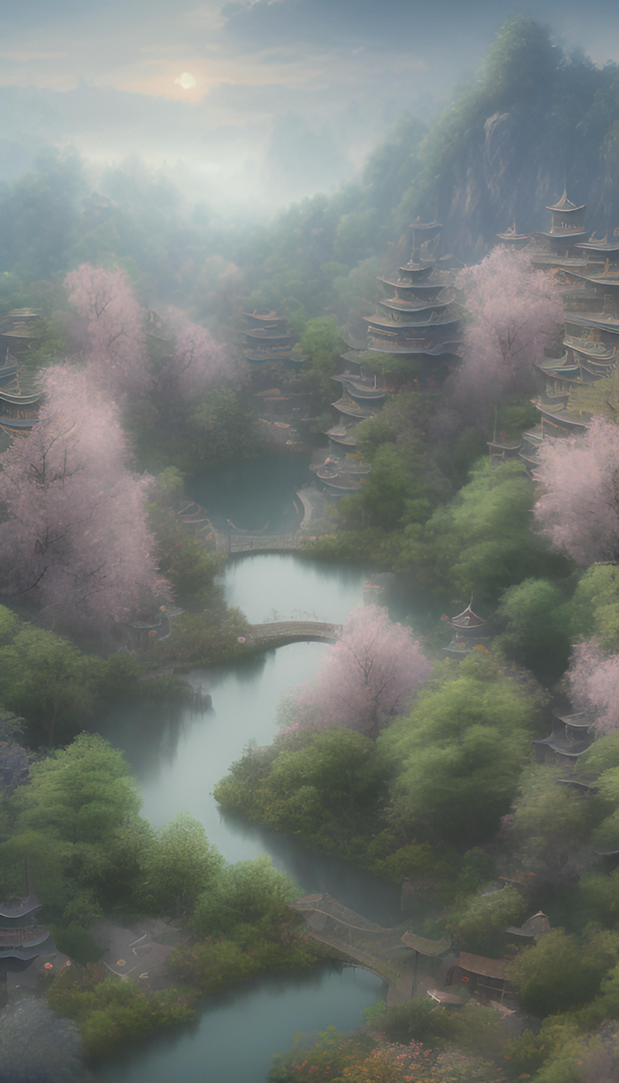 山寺桃花