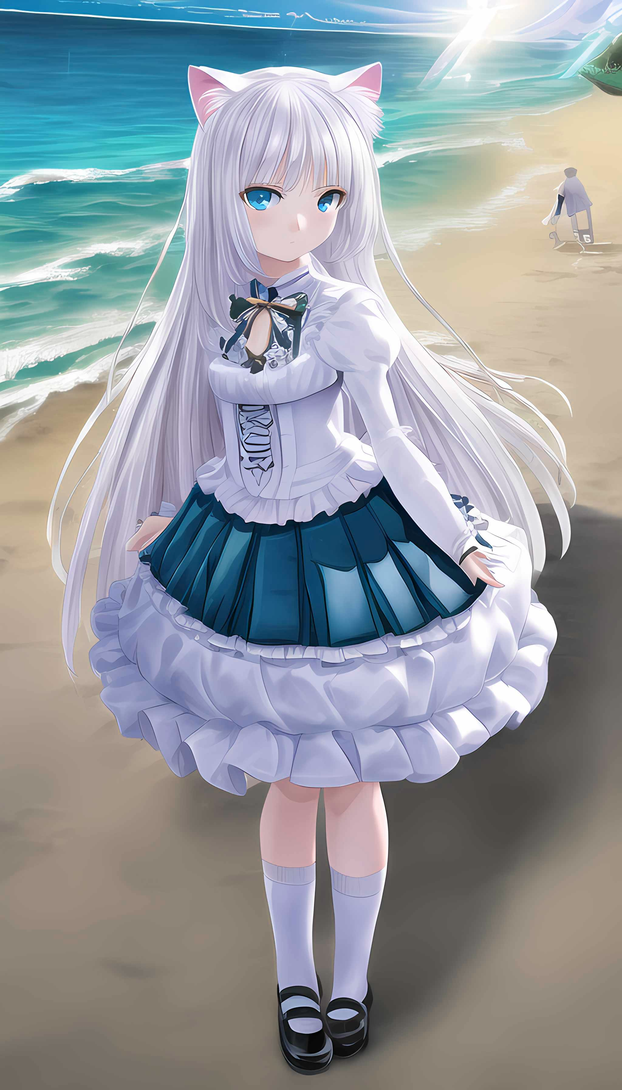 海边少女