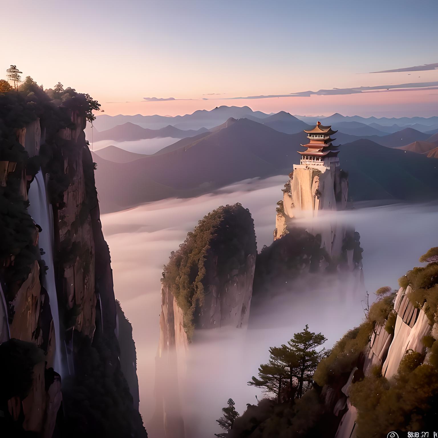 武当山天柱峰