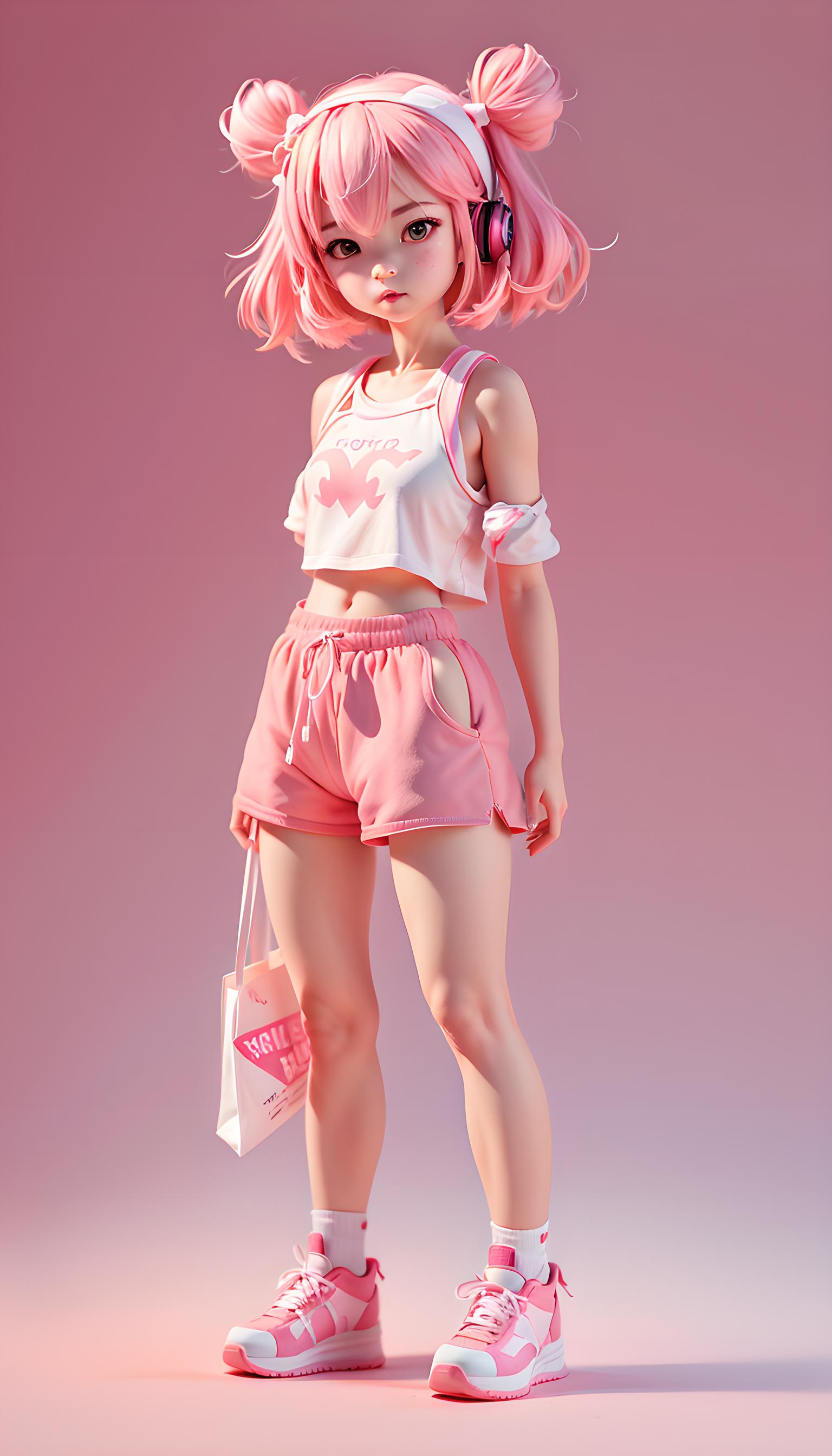 粉红女孩