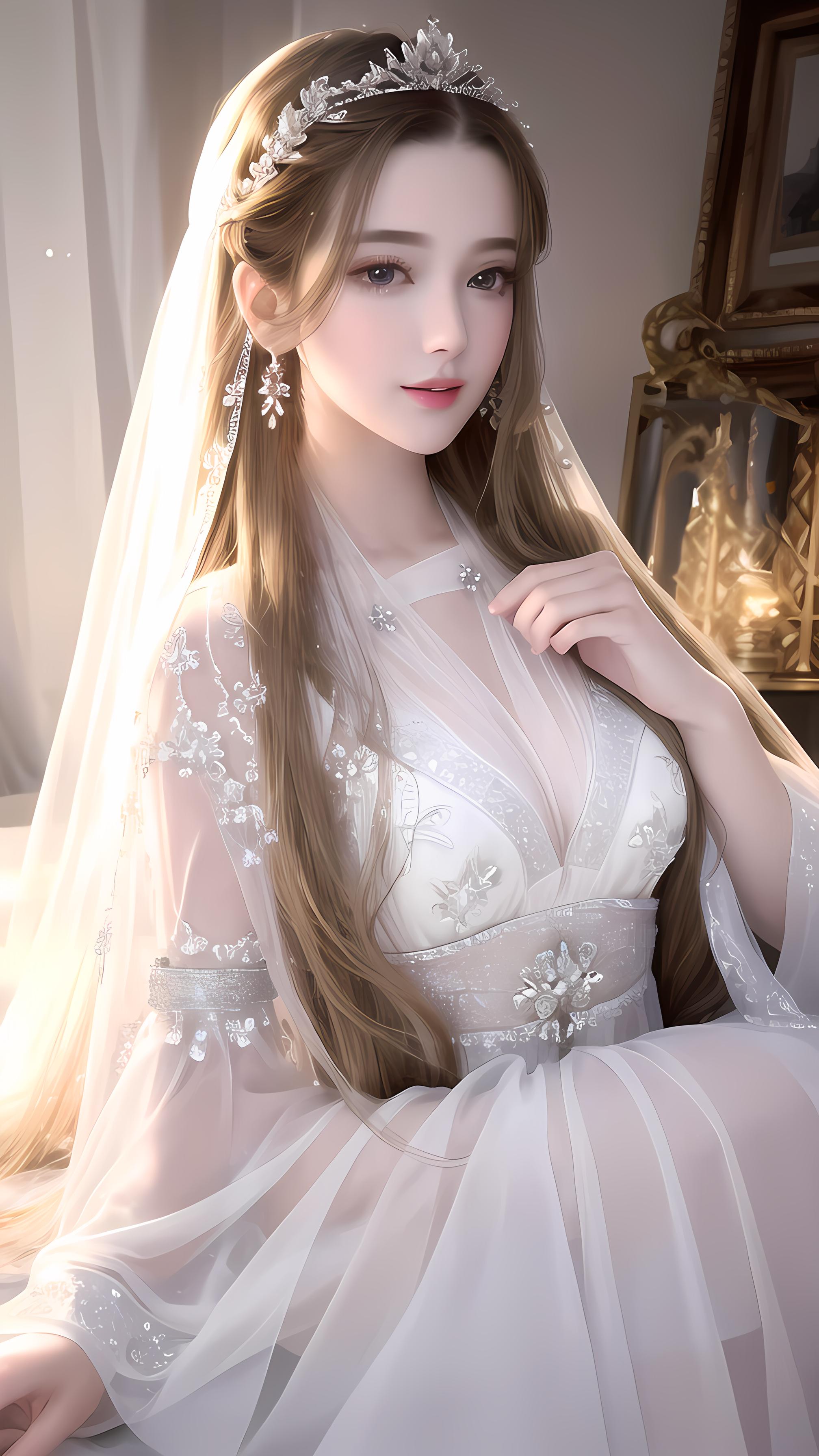 婚纱美女