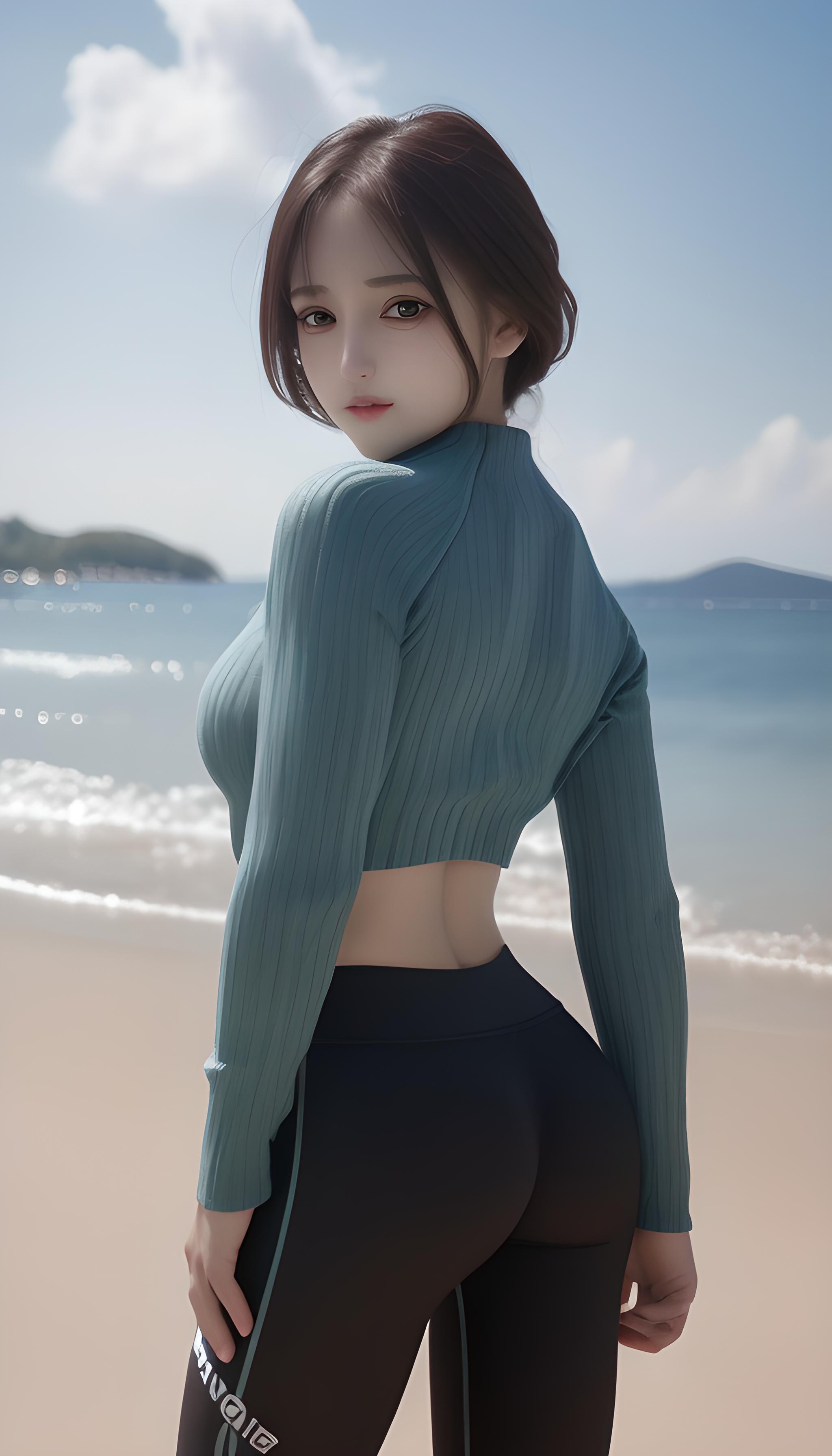 美女