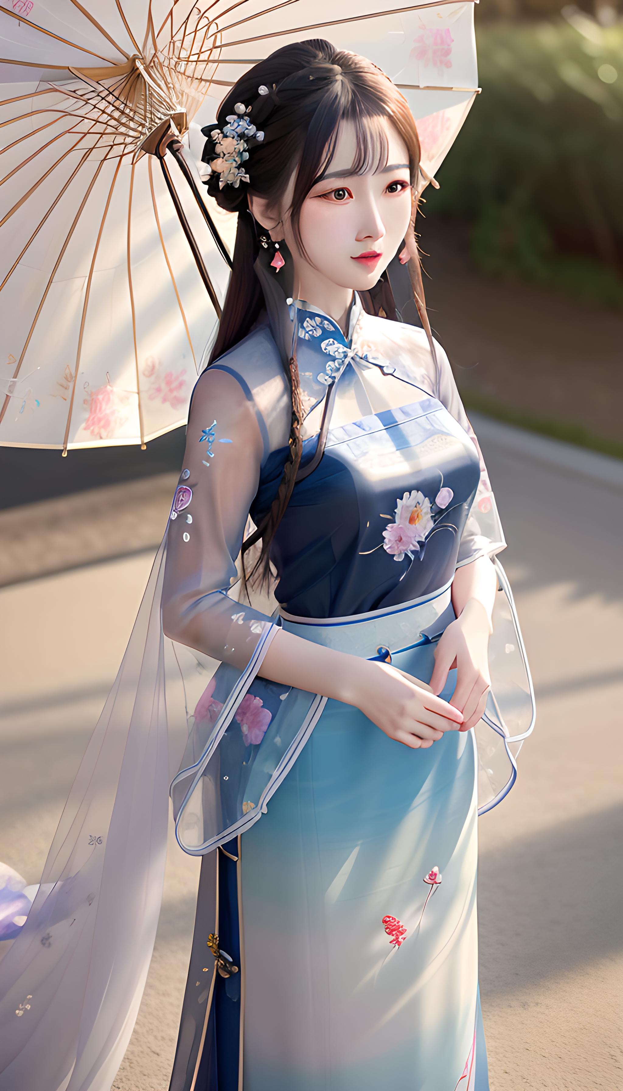 古风美女  古装小姐姐  汉服美女