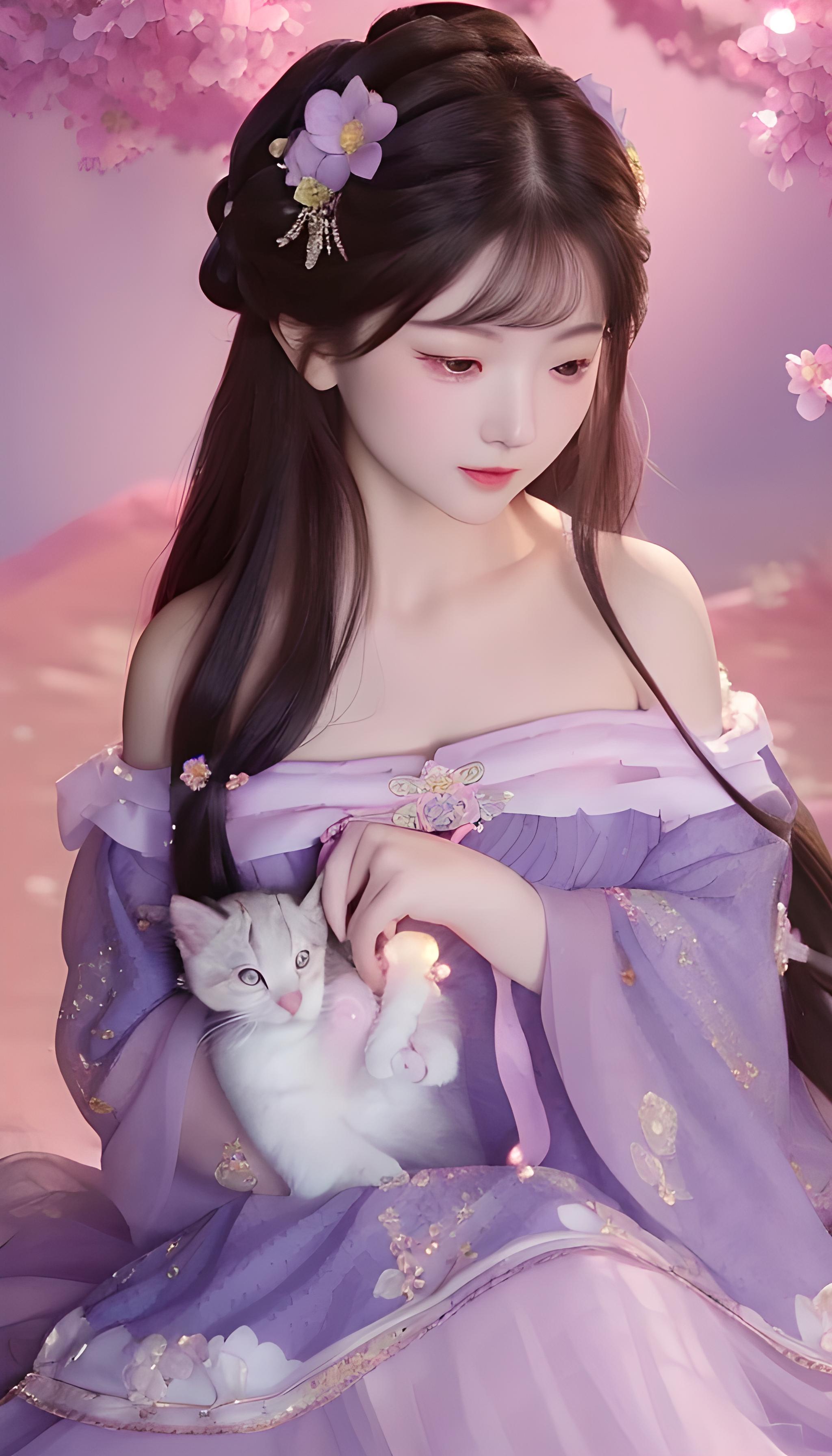 古风汉服甜美少女