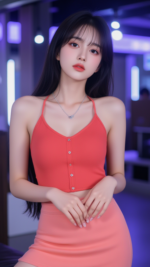 大眼睛美女