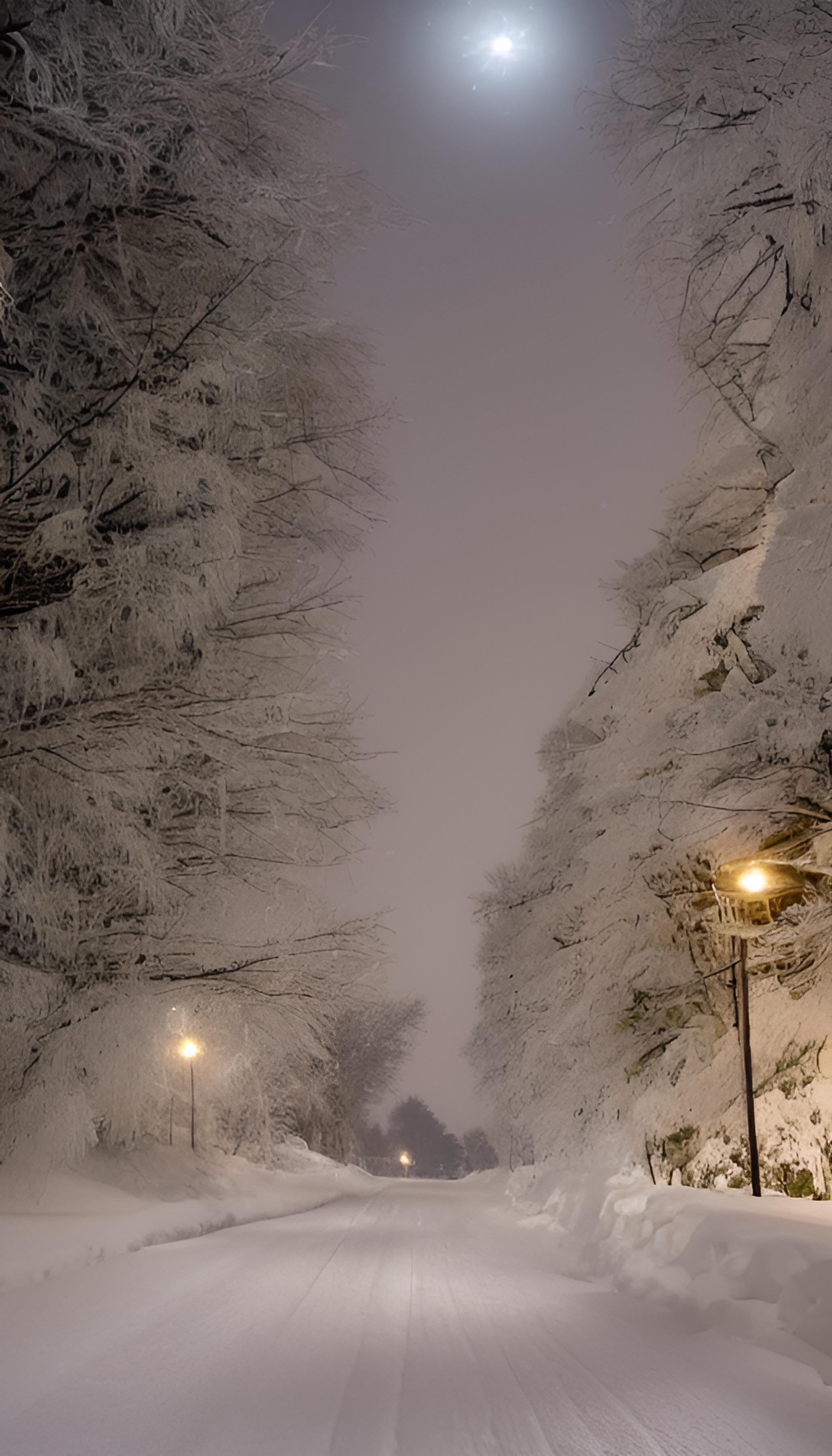 东北的雪