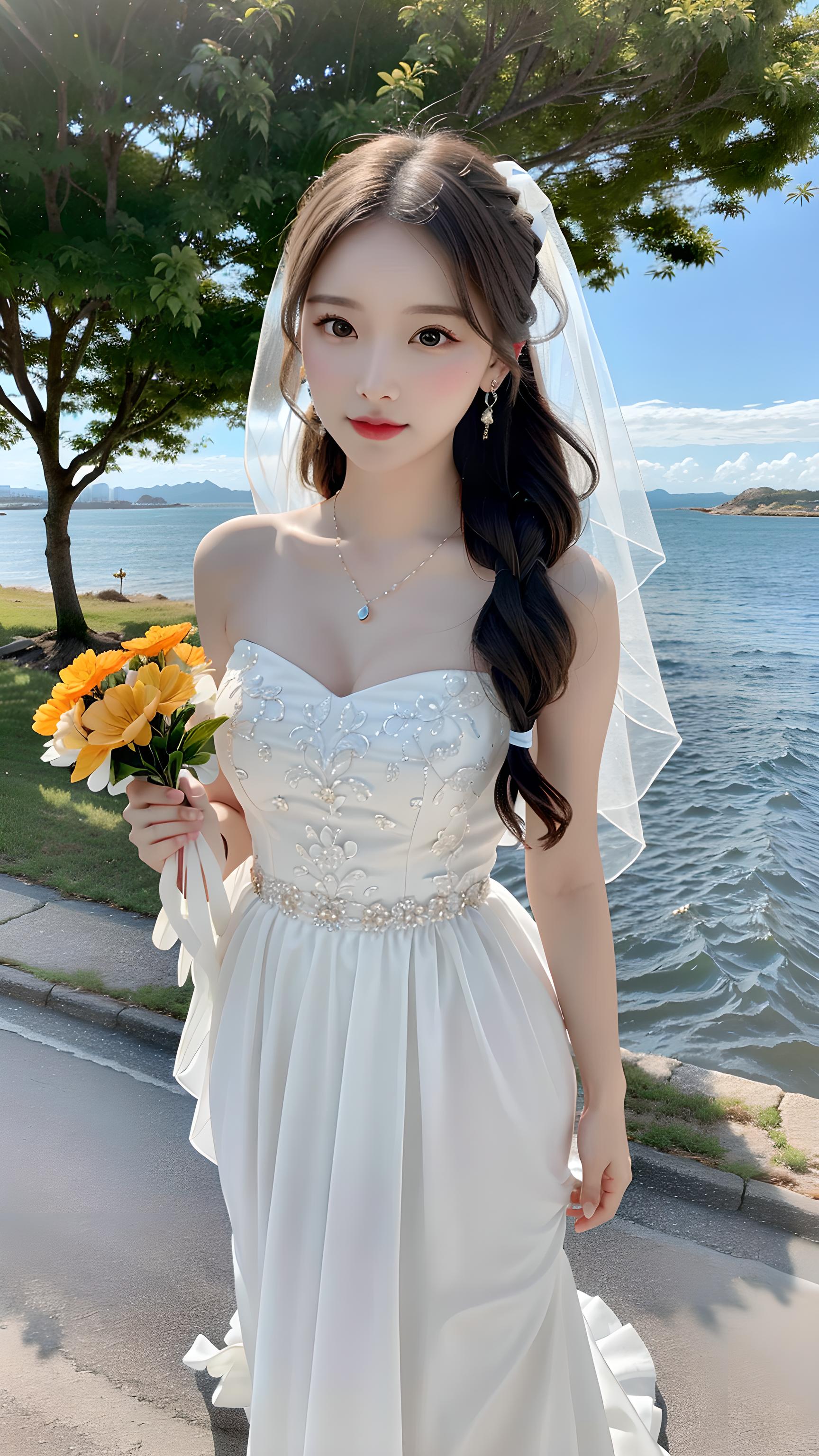 婚纱美少女