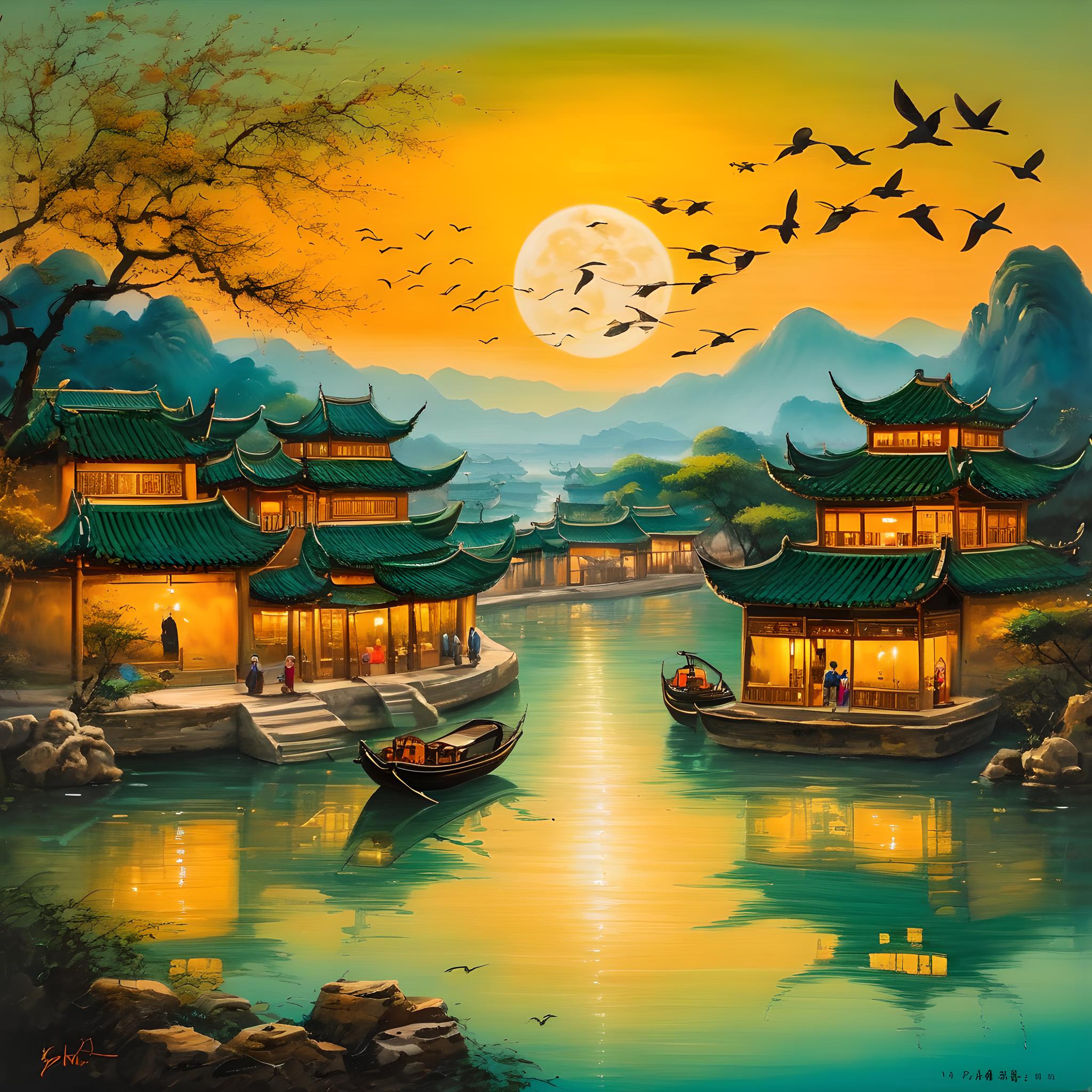 梦回盛唐夜色