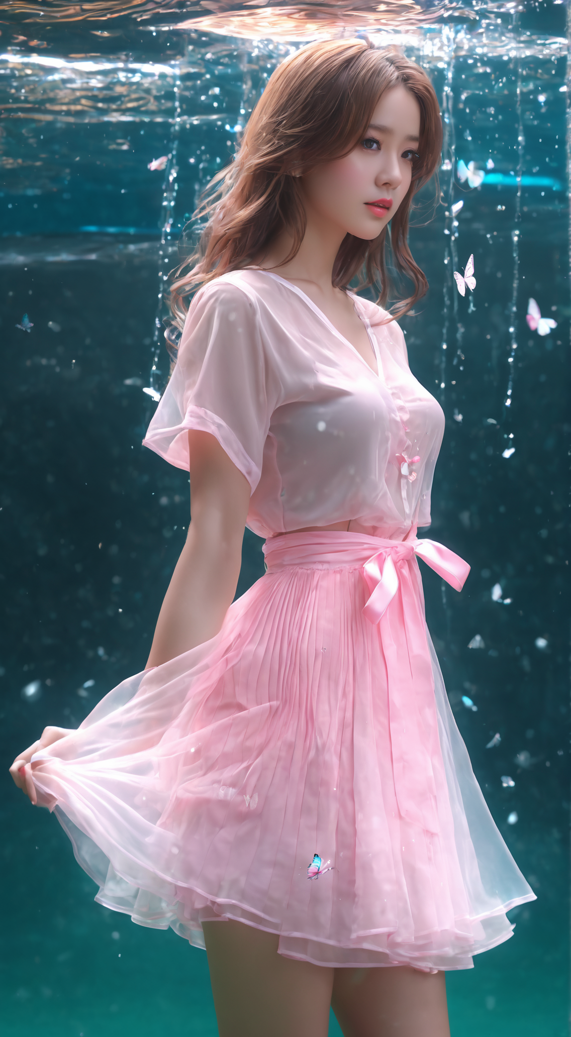 粉裙
