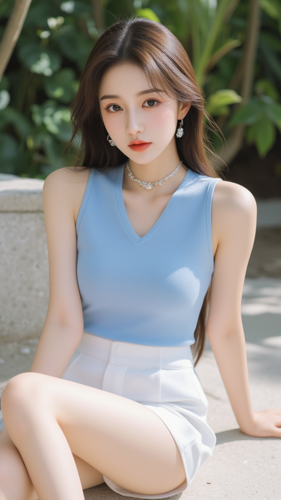 大眼睛美女