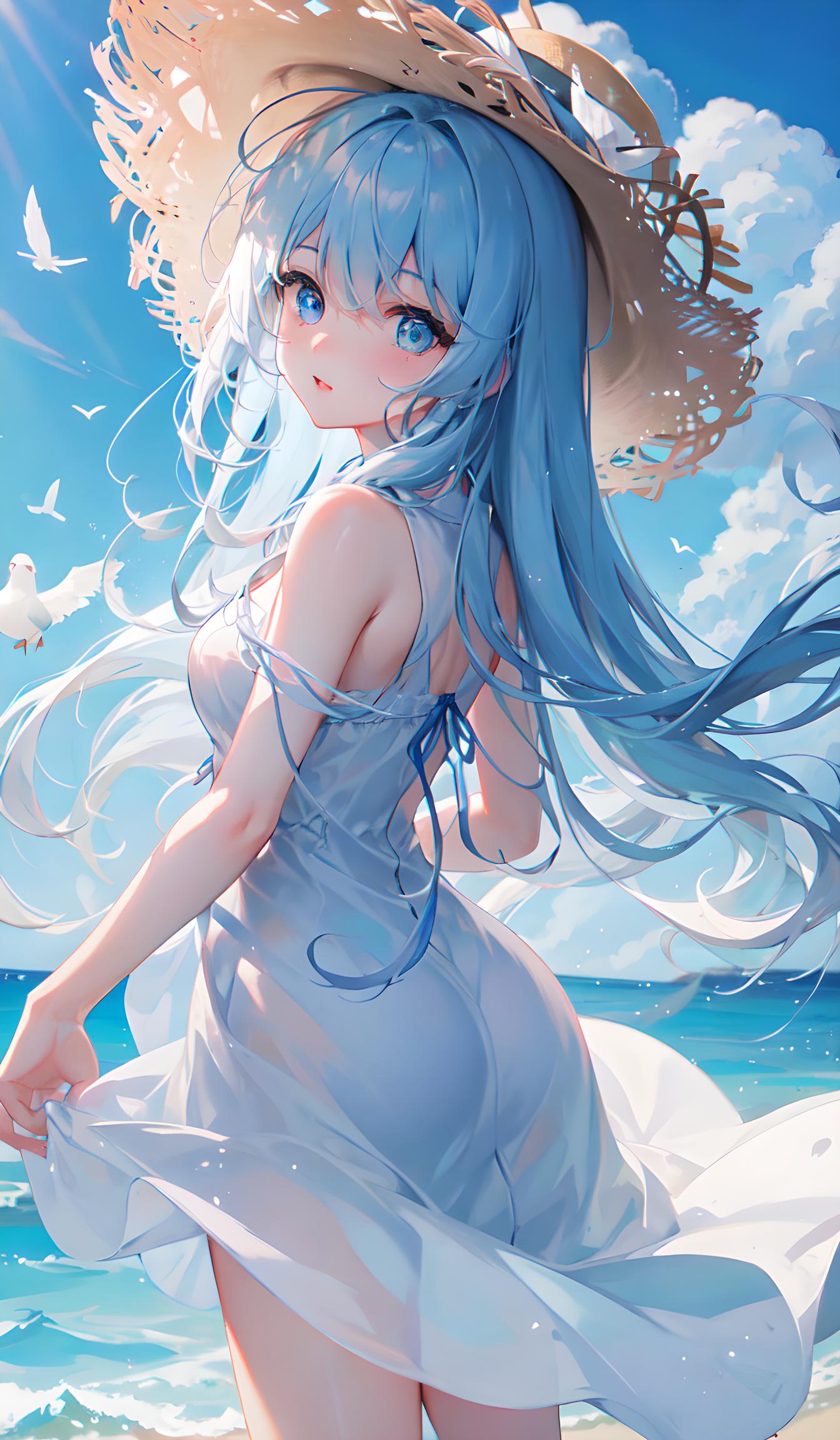 海边姑娘