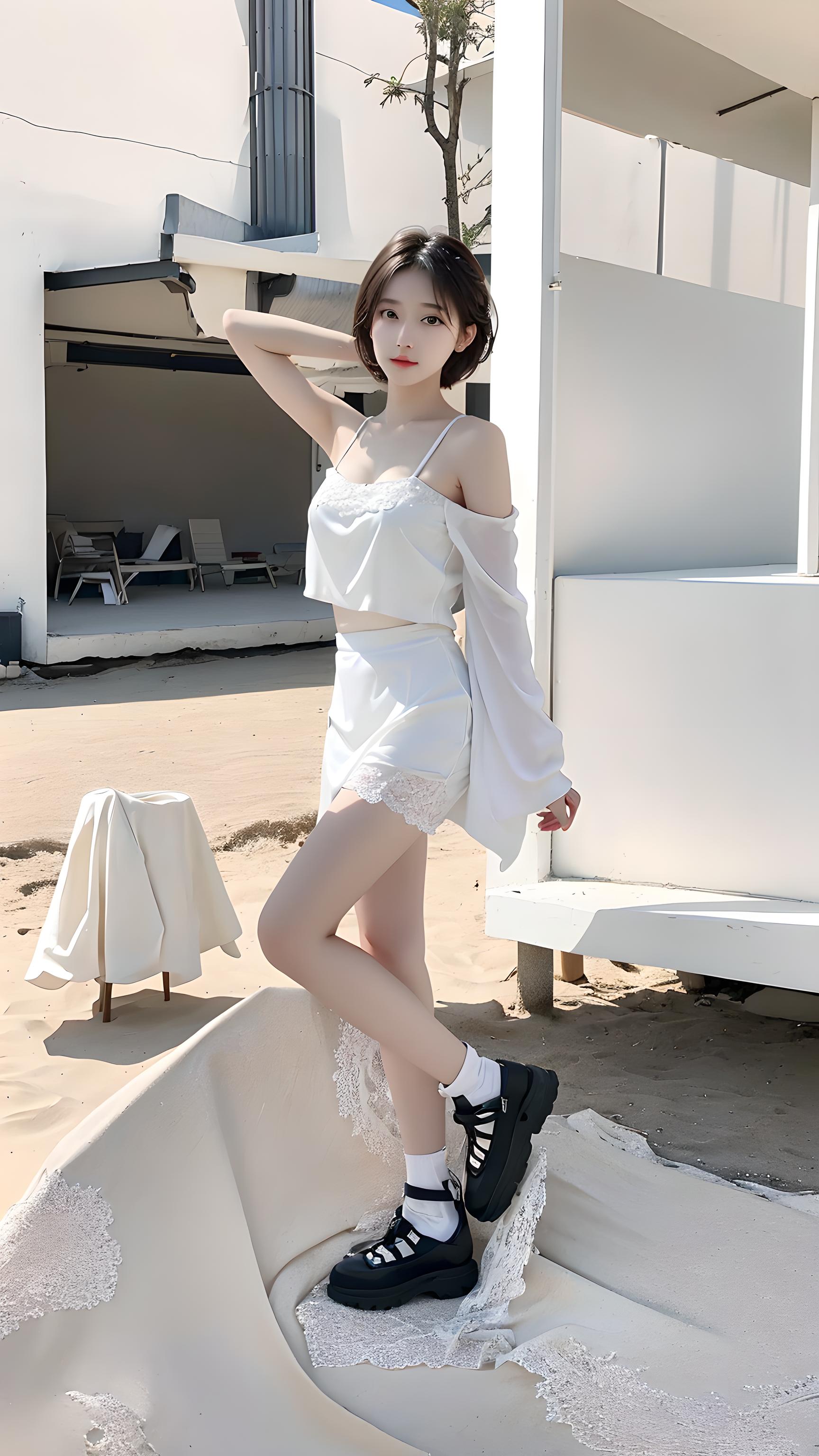 蕾丝美女