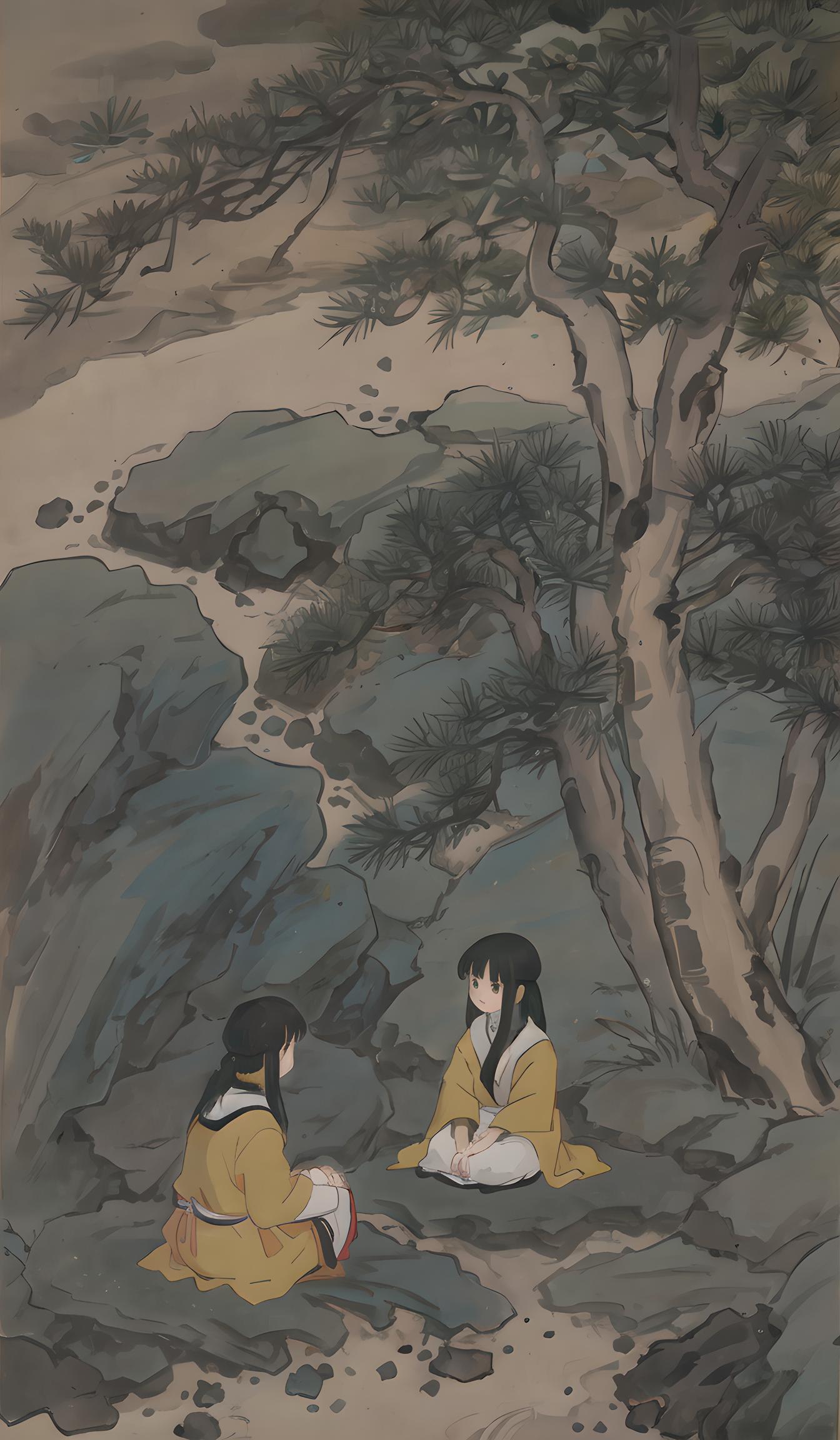 松下问童子