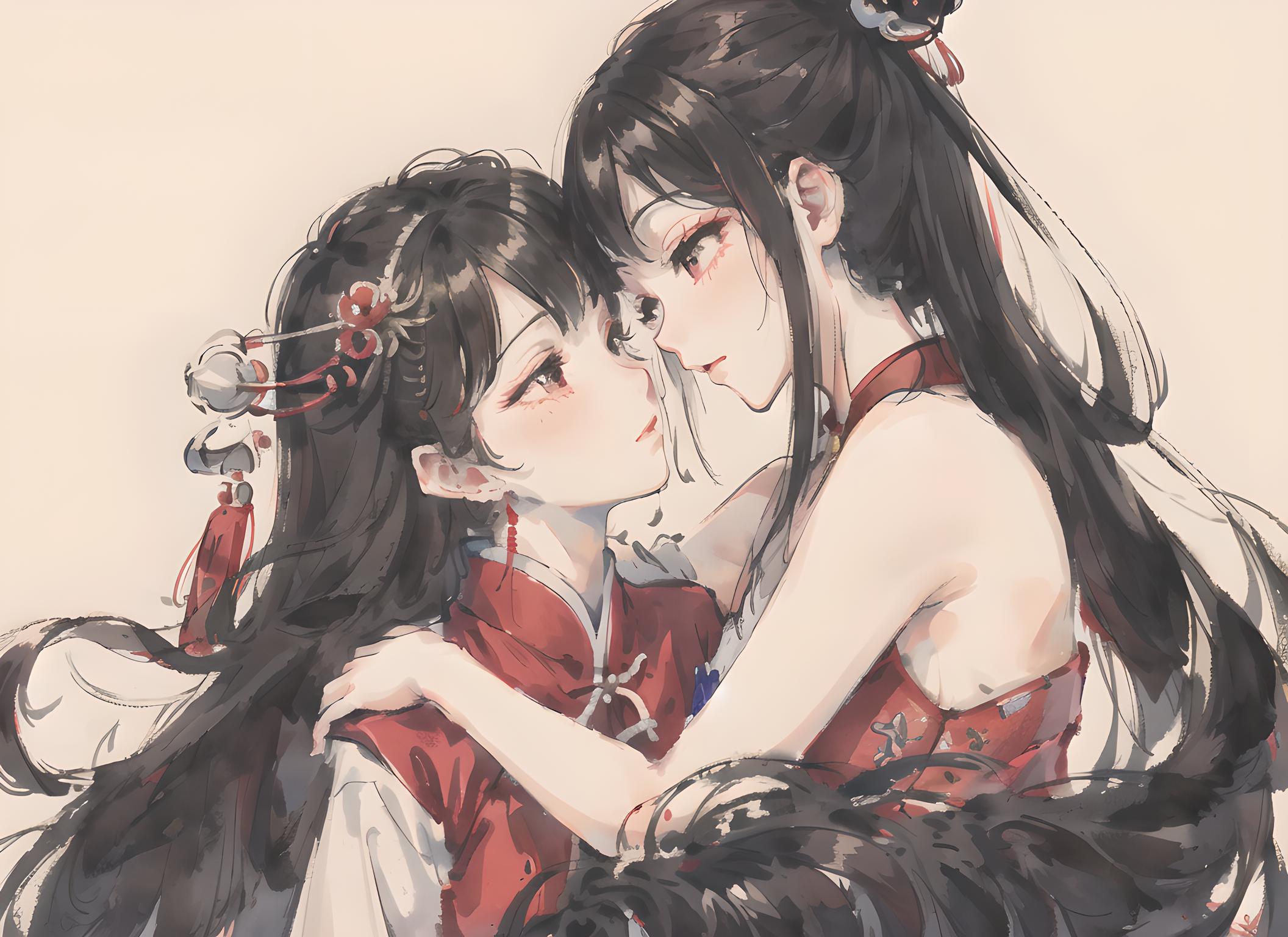 百合，橘势大好，女同