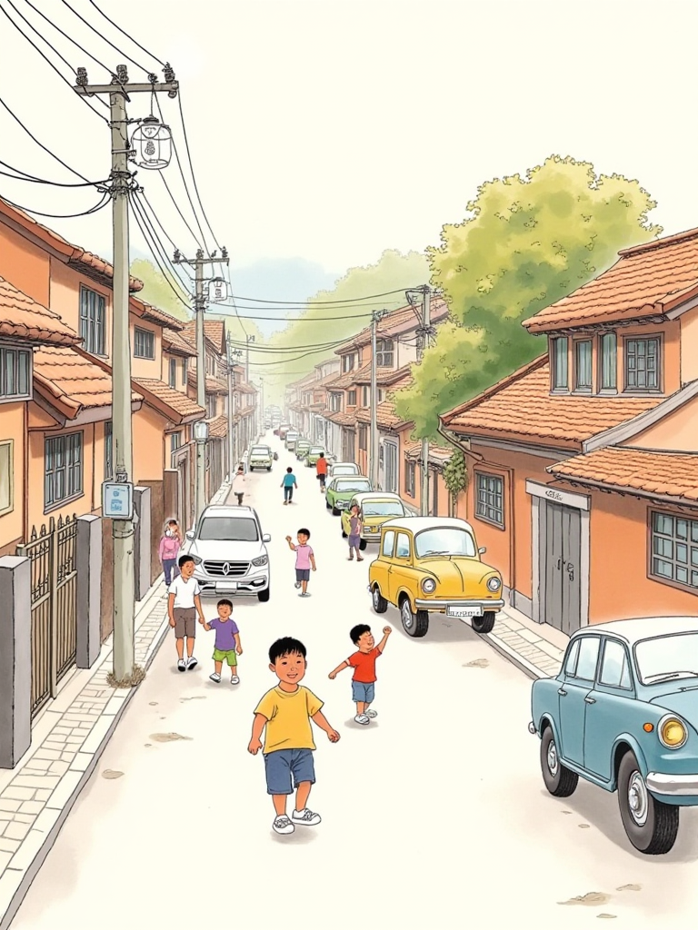 城镇街道