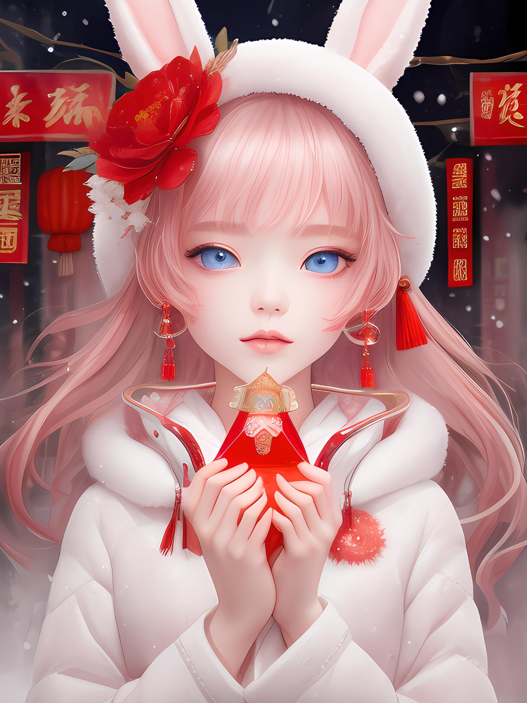 元宵女孩