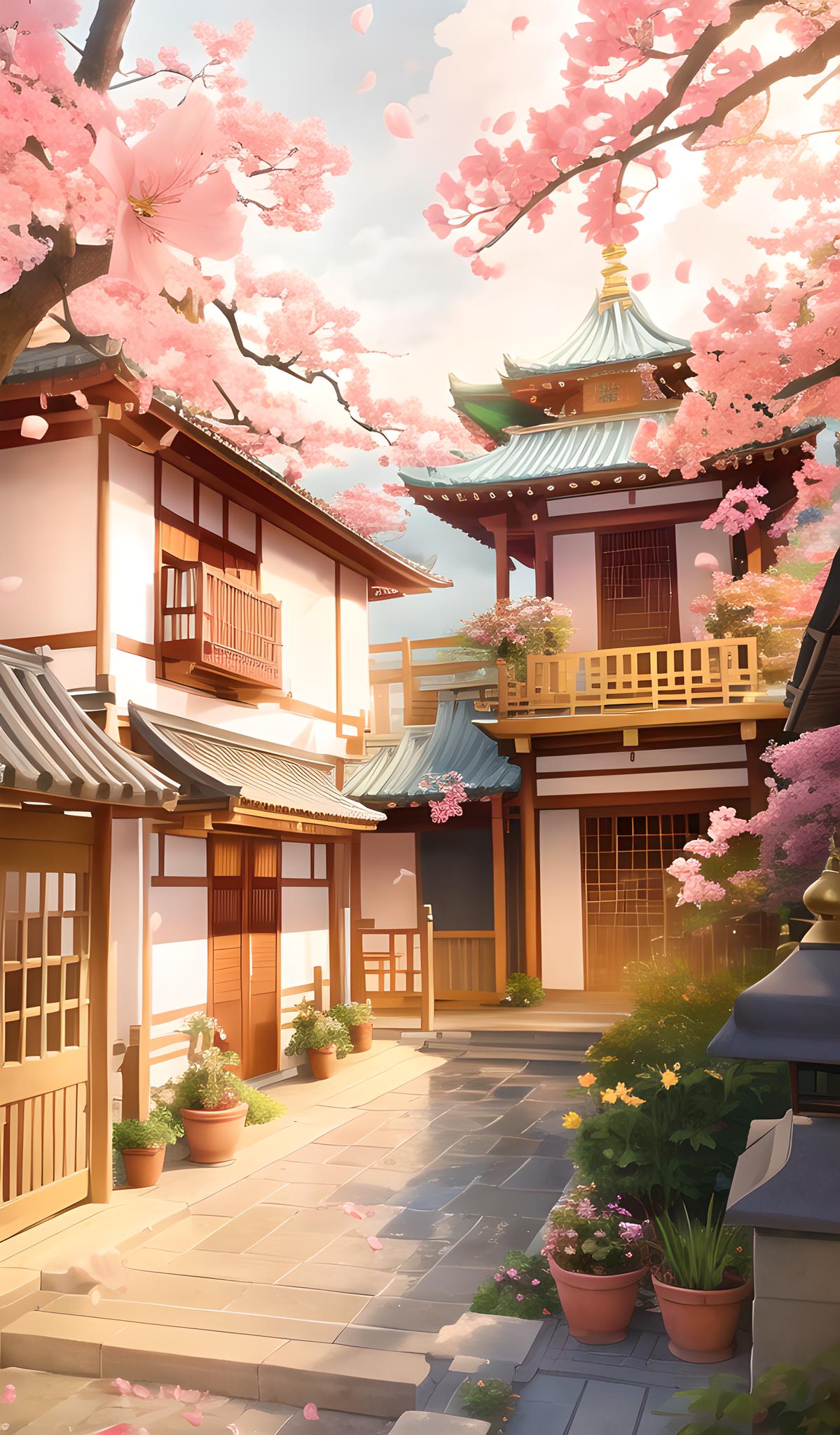 人间美景