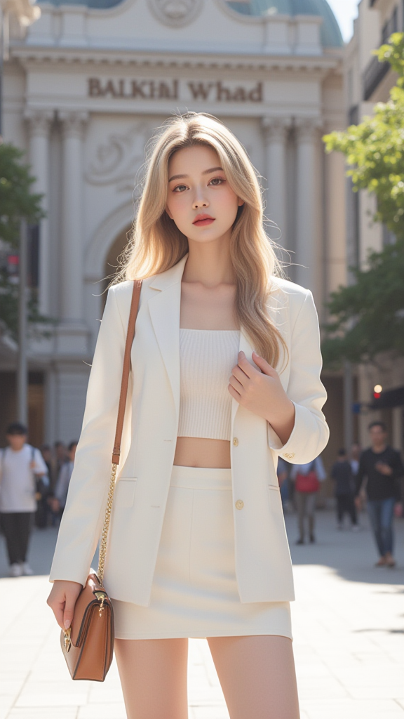 街拍美女
