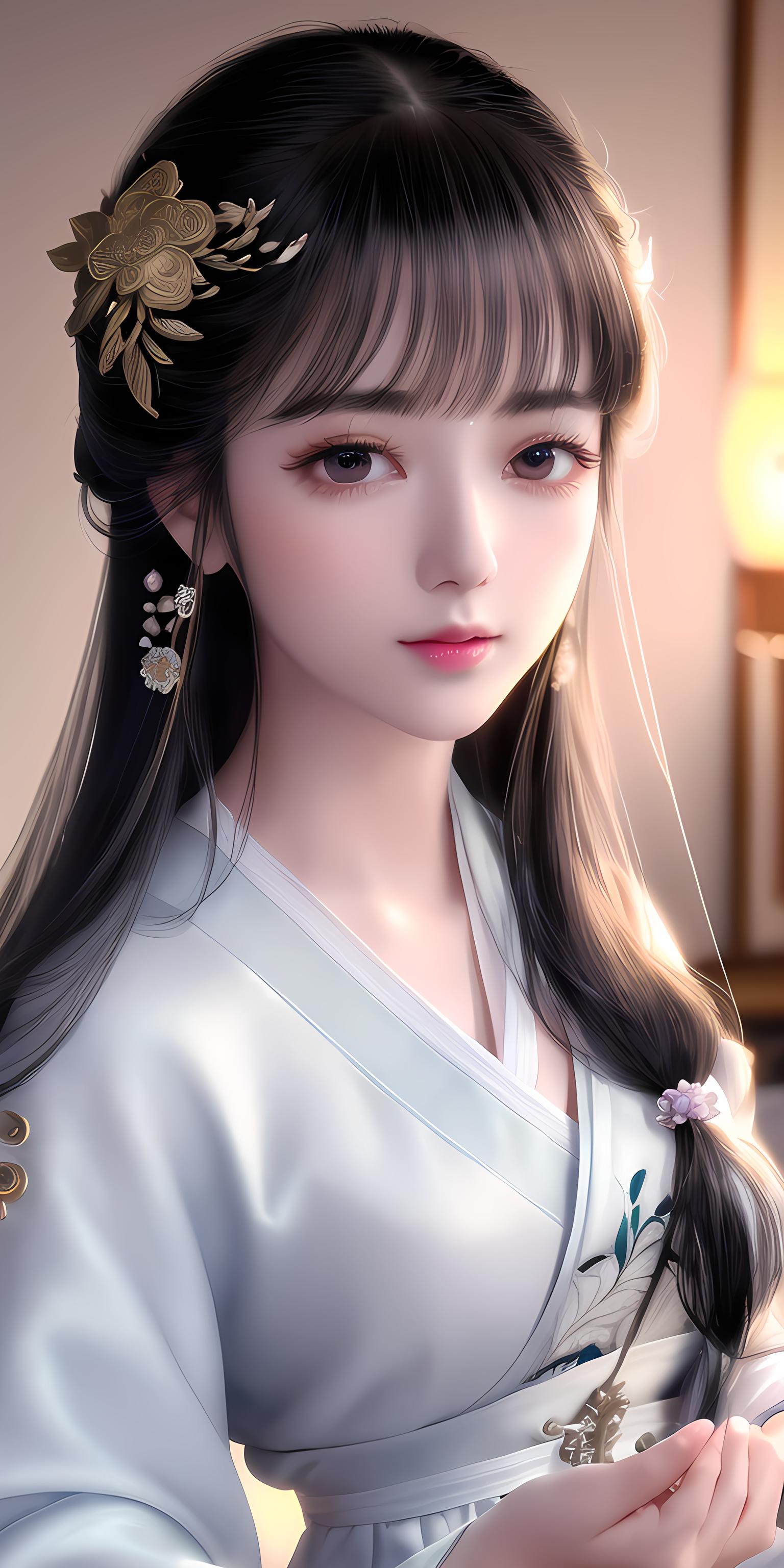 唯美古风少女