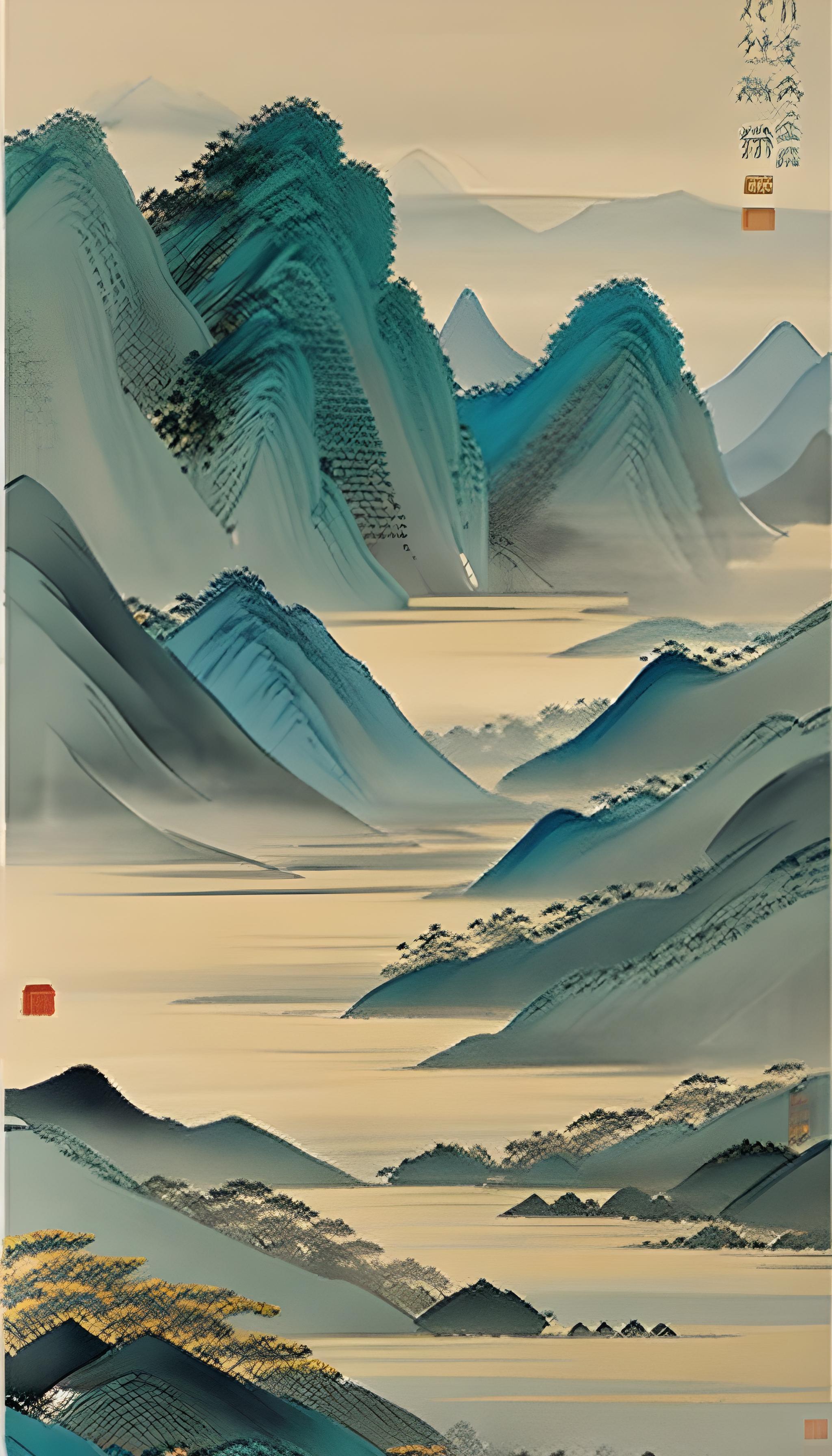 山水画