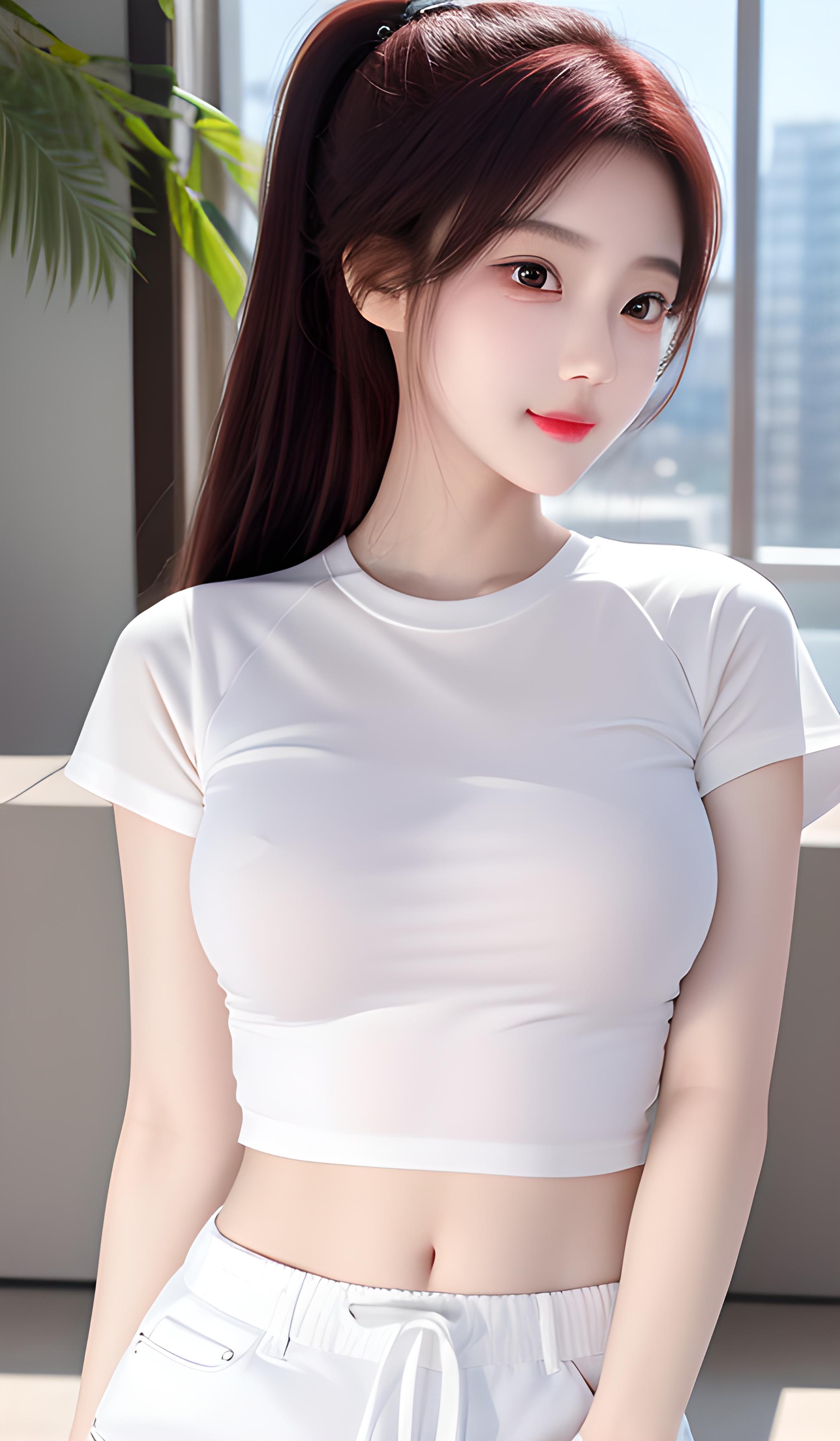 可爱美女