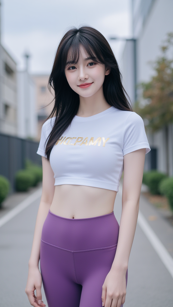 甜美可爱的女孩