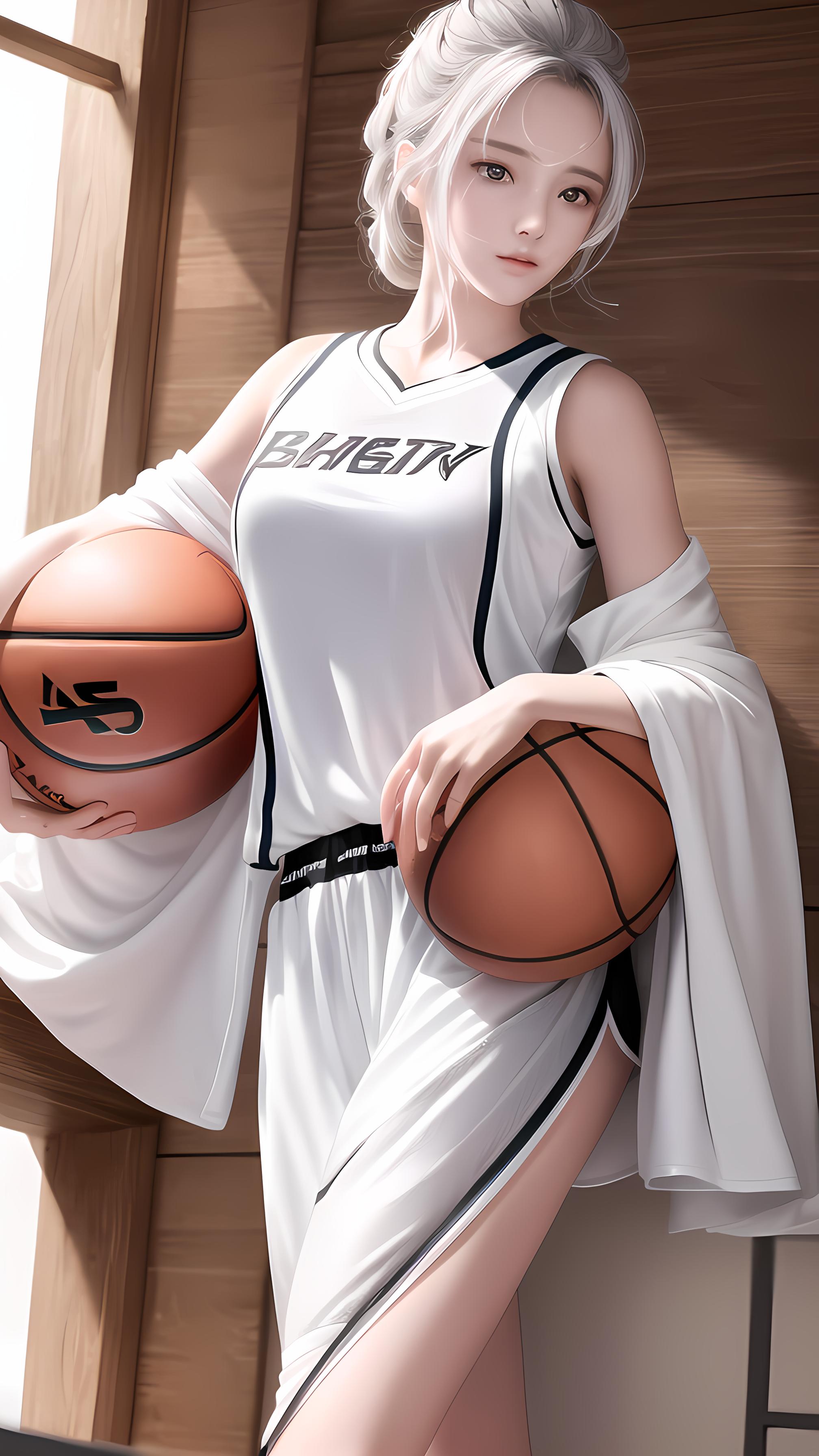 美女篮球